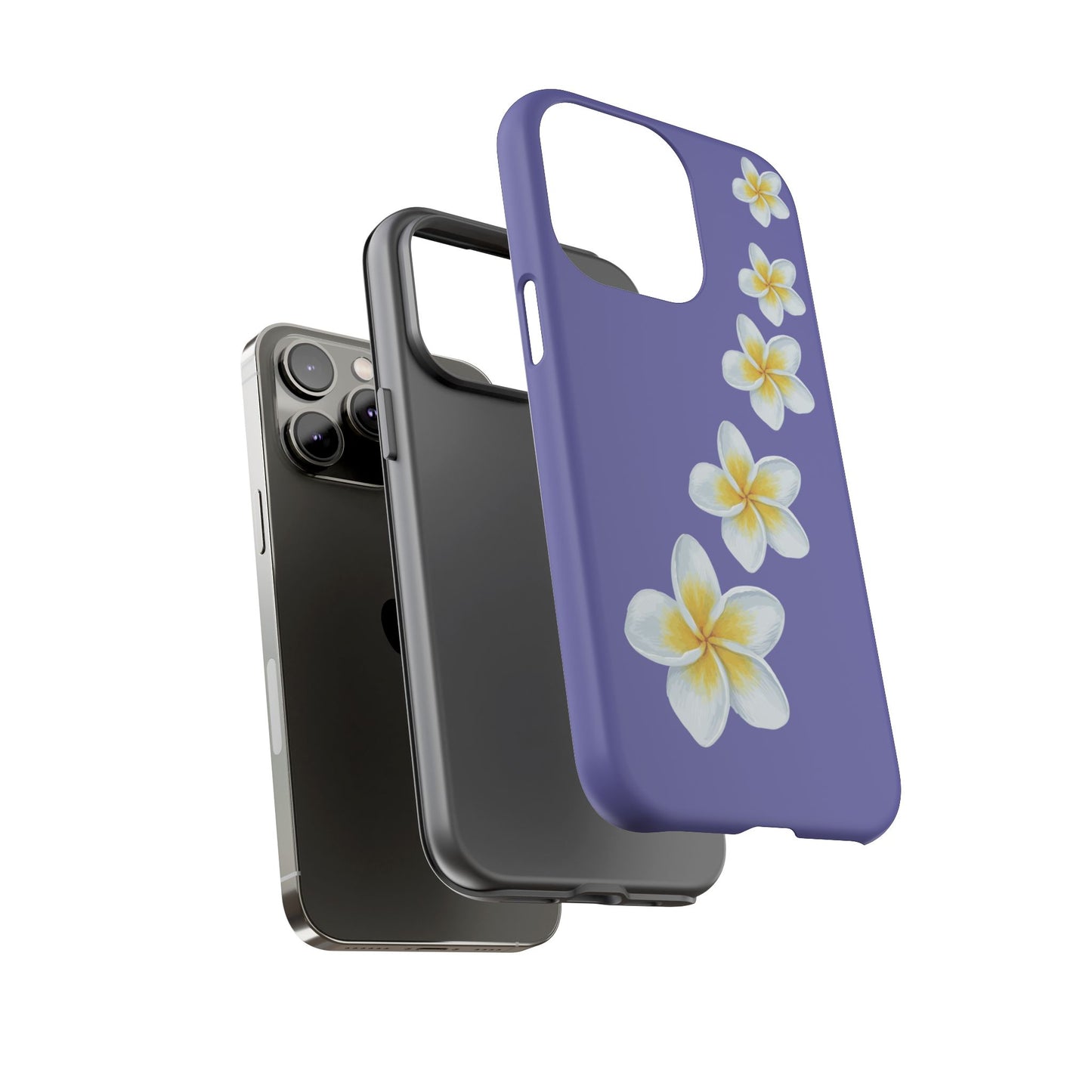 Flower Me Indigo Durable Phone Case