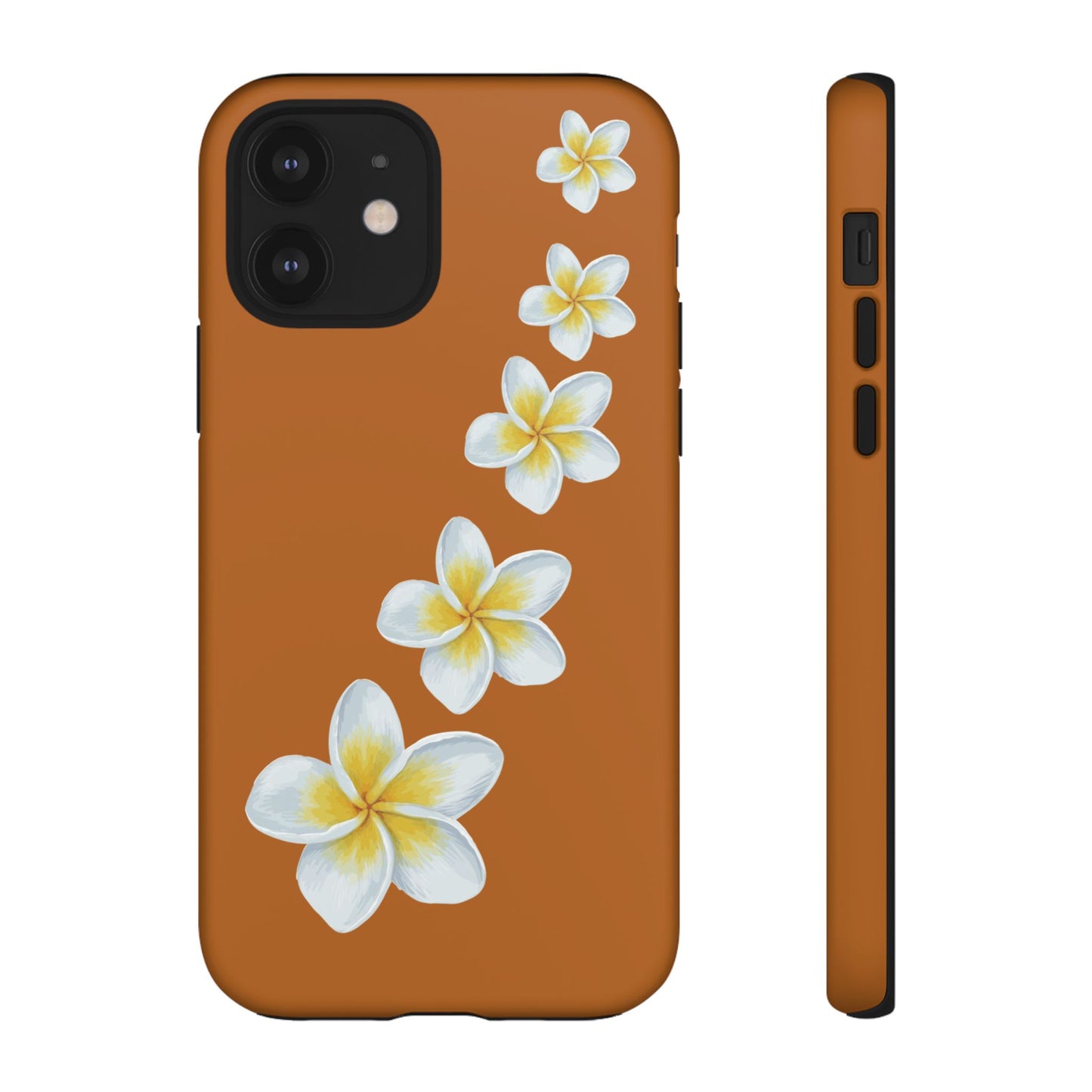Flower Me Orange Durable Phone Cases