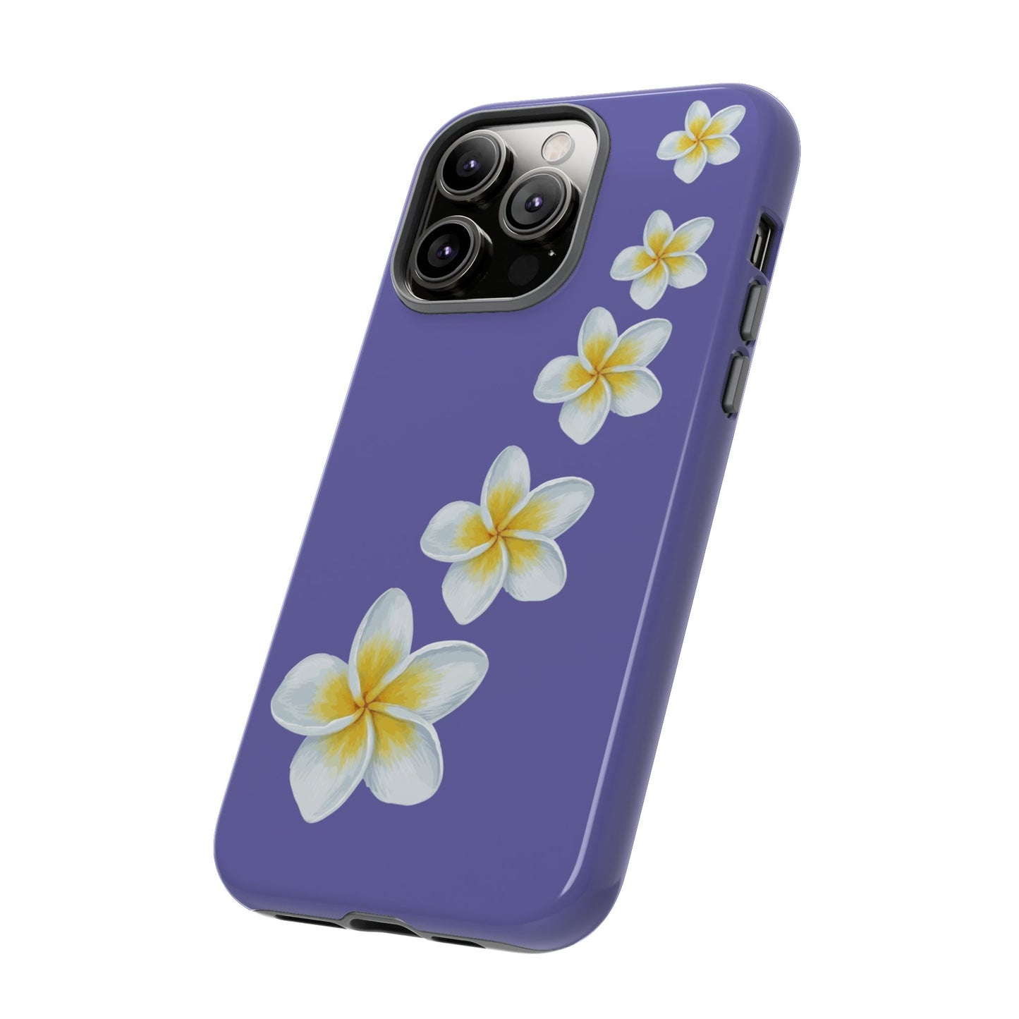Flower Me Indigo Durable Phone Case