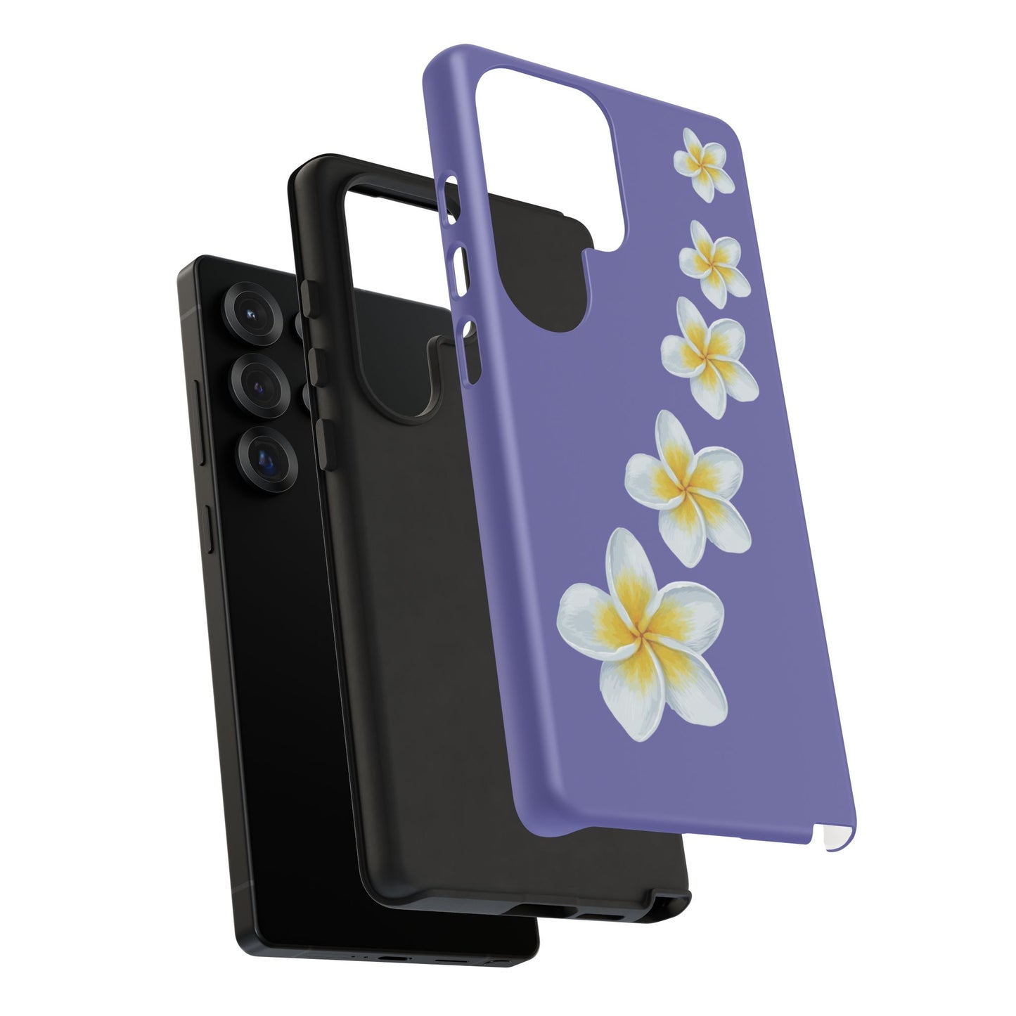 Flower Me Indigo Durable Phone Case