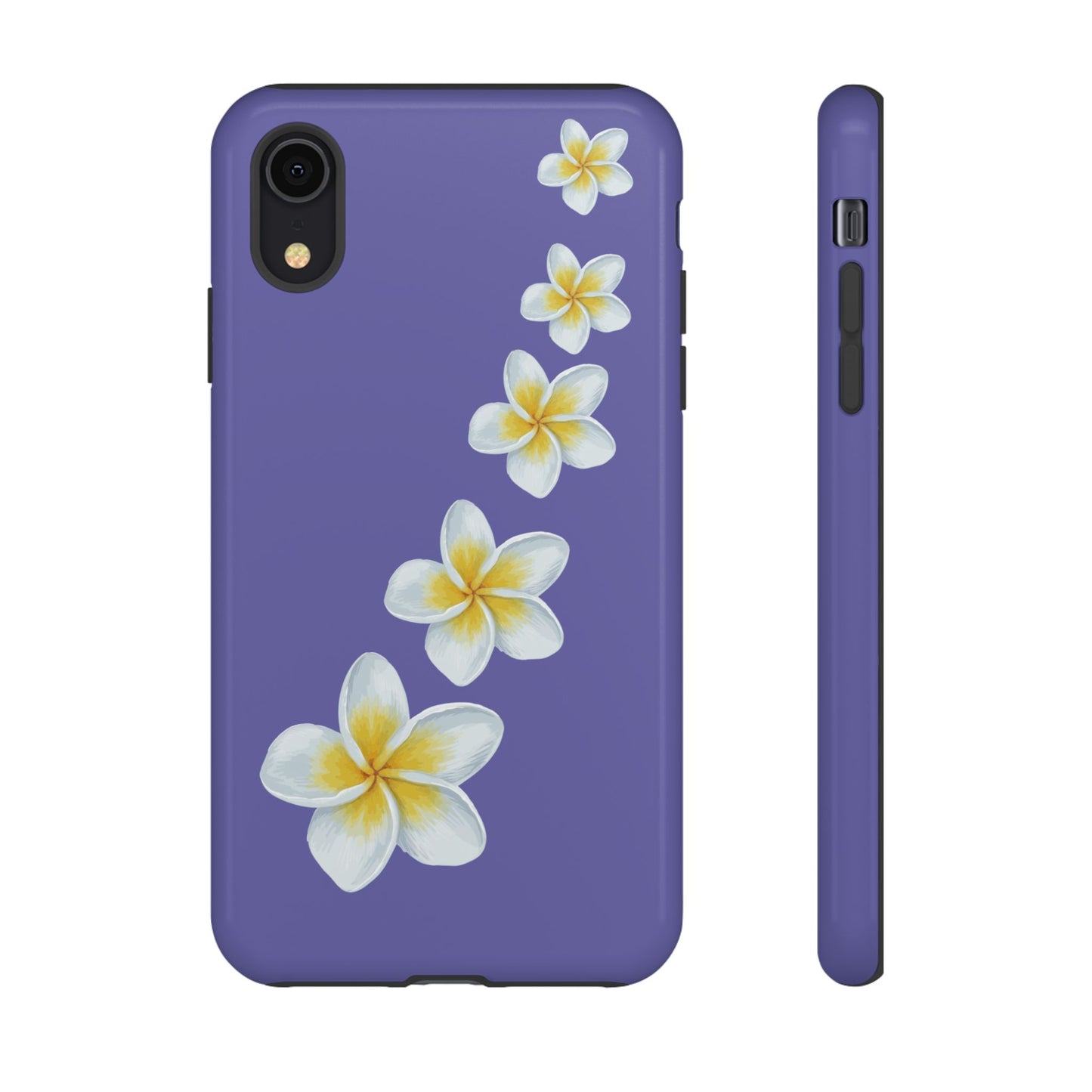 Flower Me Indigo Durable Phone Case