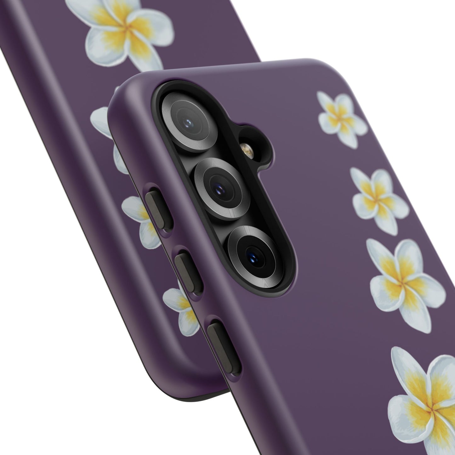 Flower Me Purple Durable Phone Case