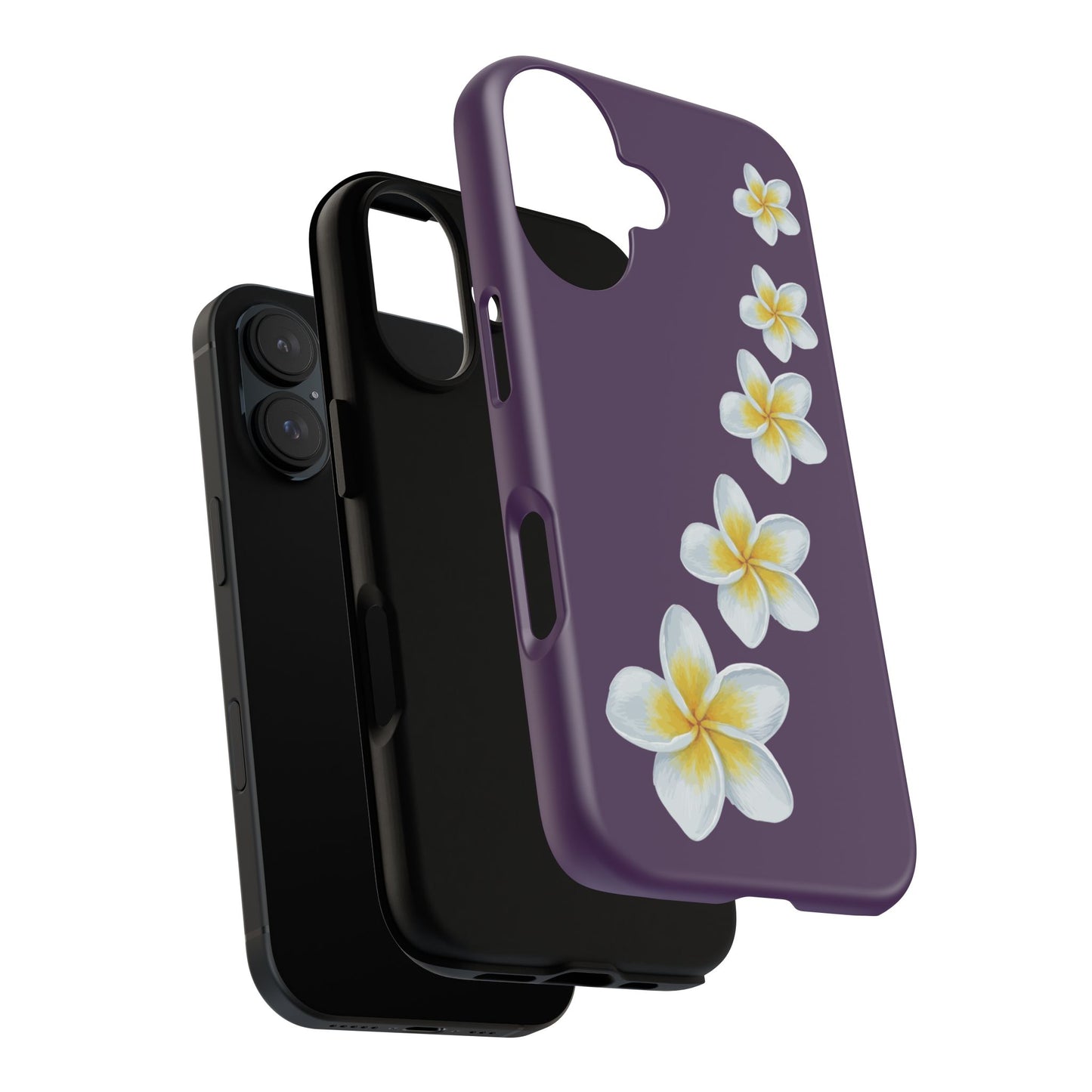 Flower Me Purple Durable Phone Case
