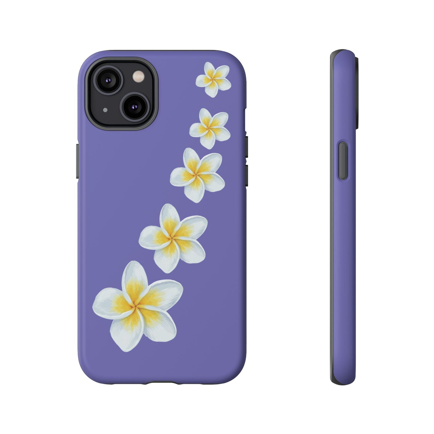 Flower Me Indigo Durable Phone Case