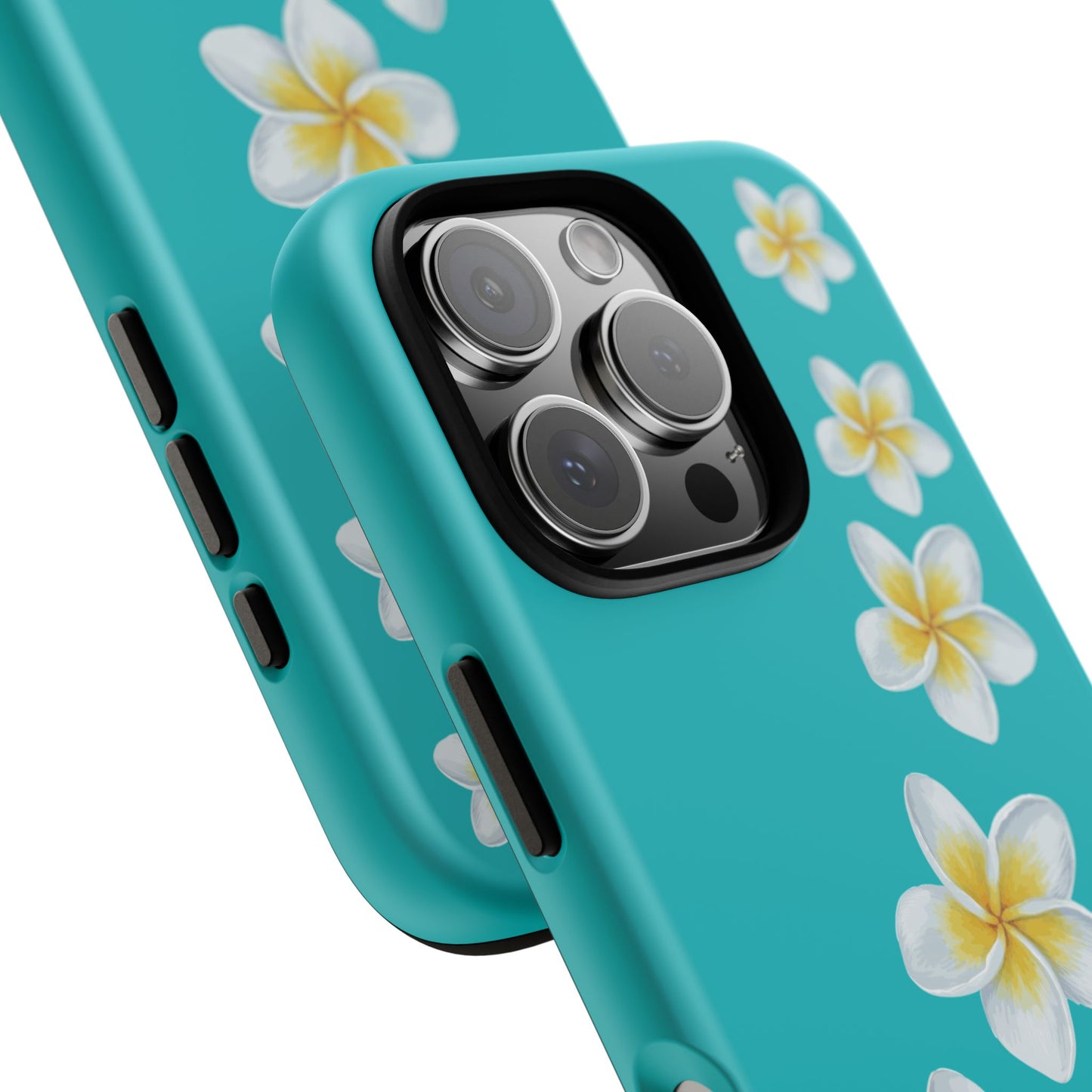Flower Me Blue Durable Phone Case