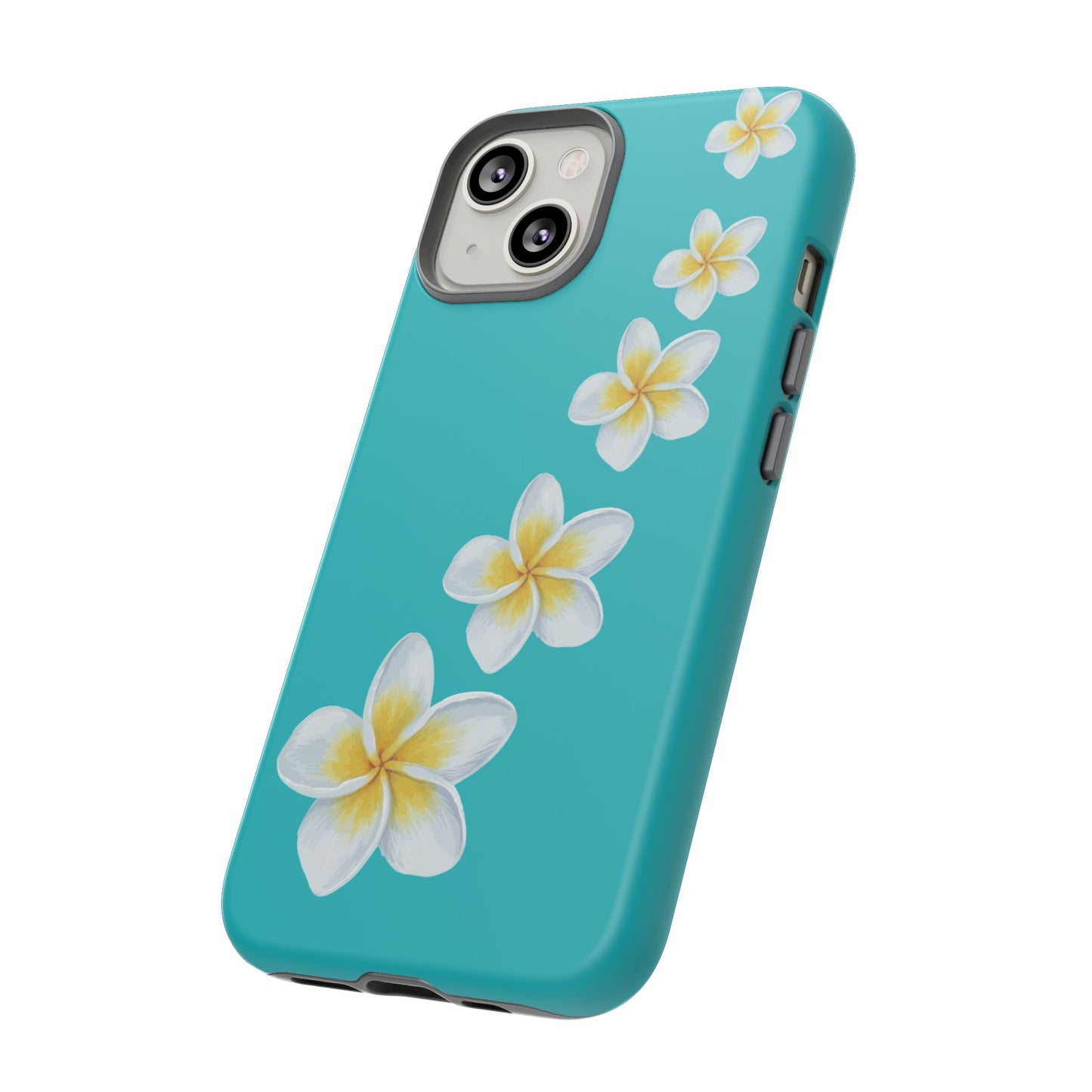 Flower Me Blue Durable Phone Case