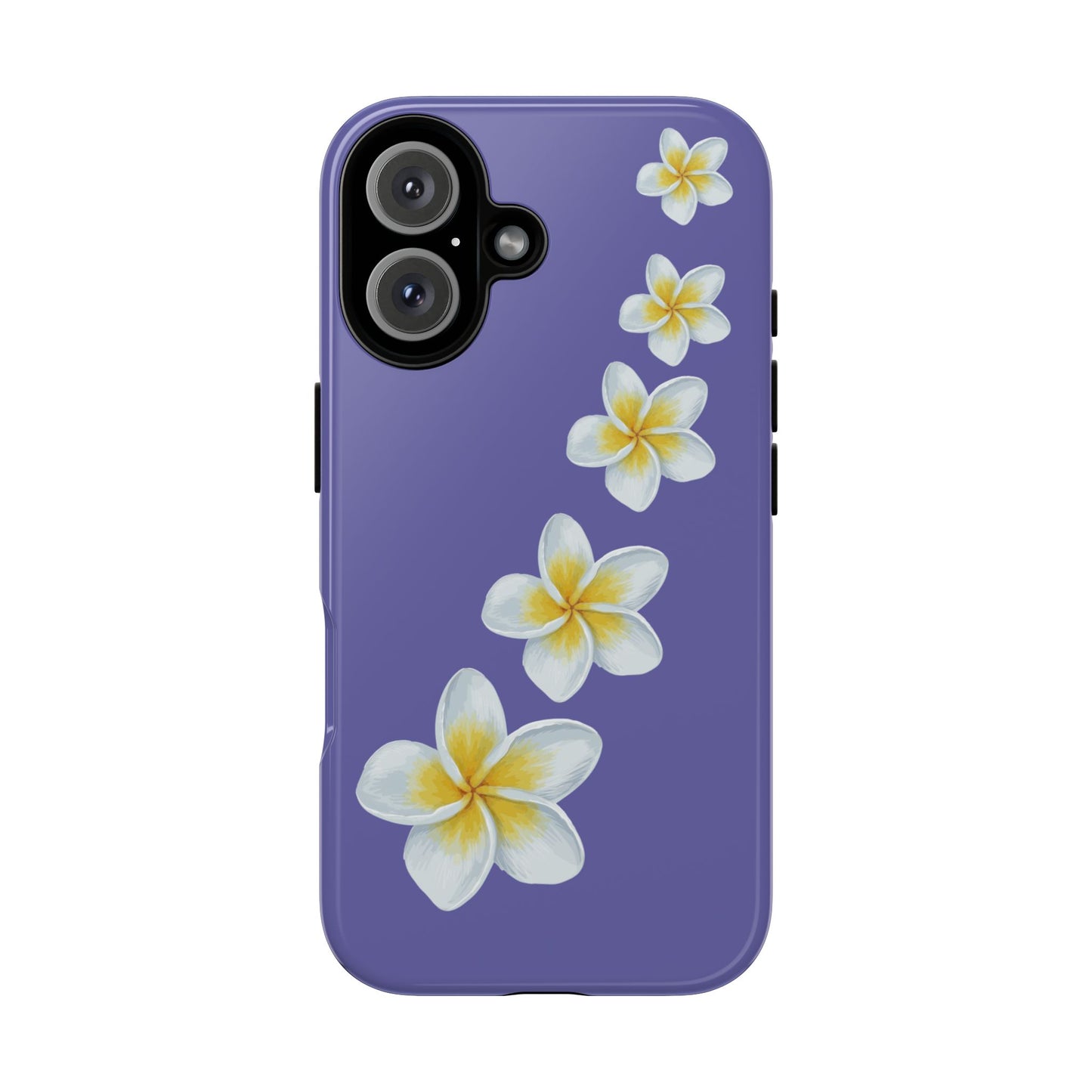 Flower Me Indigo Durable Phone Case