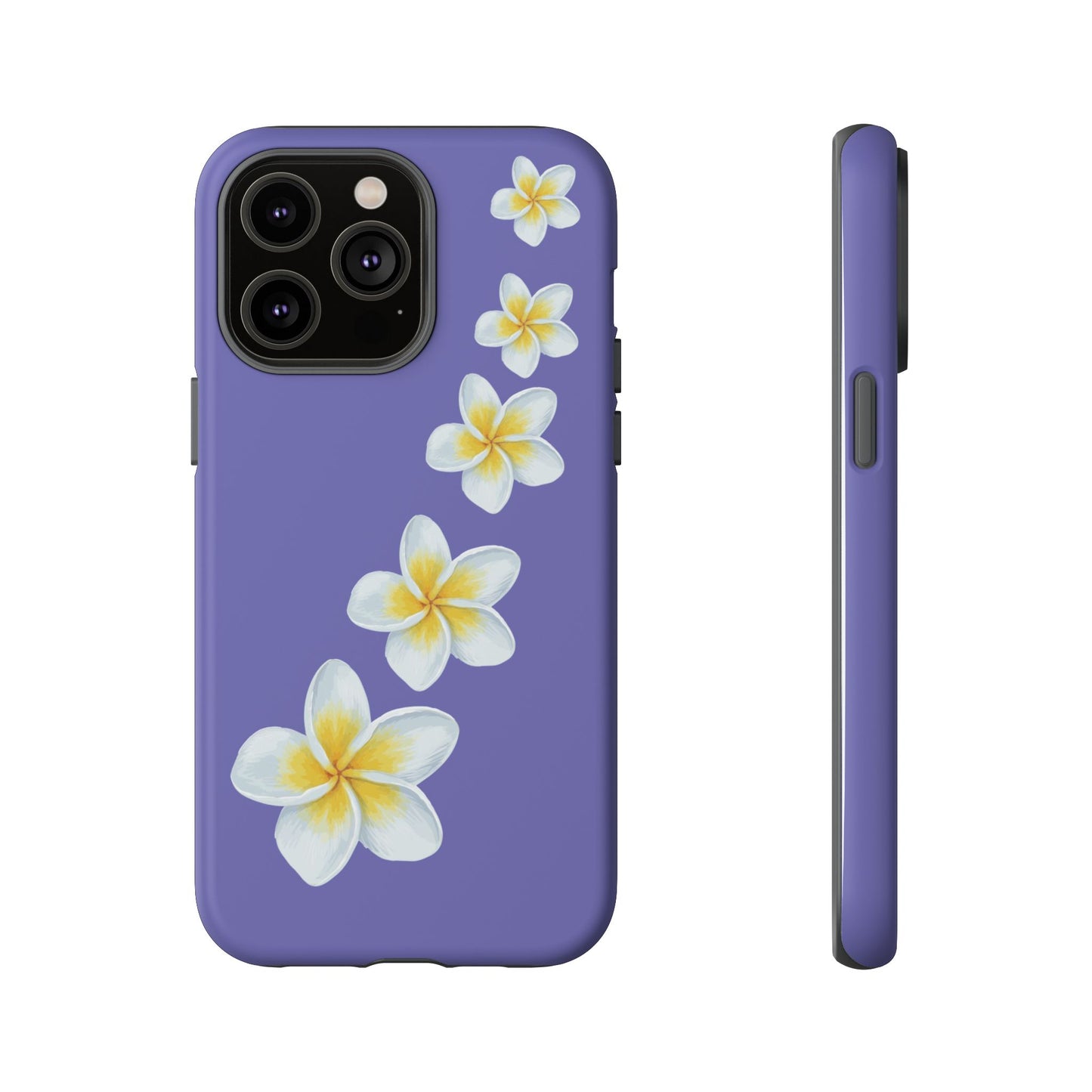 Flower Me Indigo Durable Phone Case