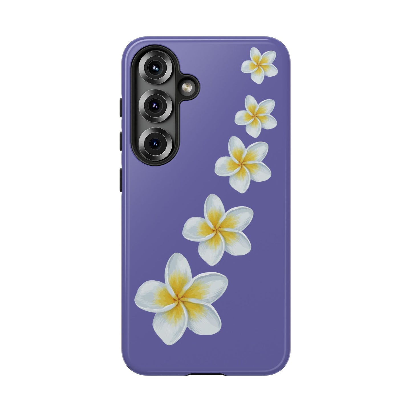Flower Me Indigo Durable Phone Case