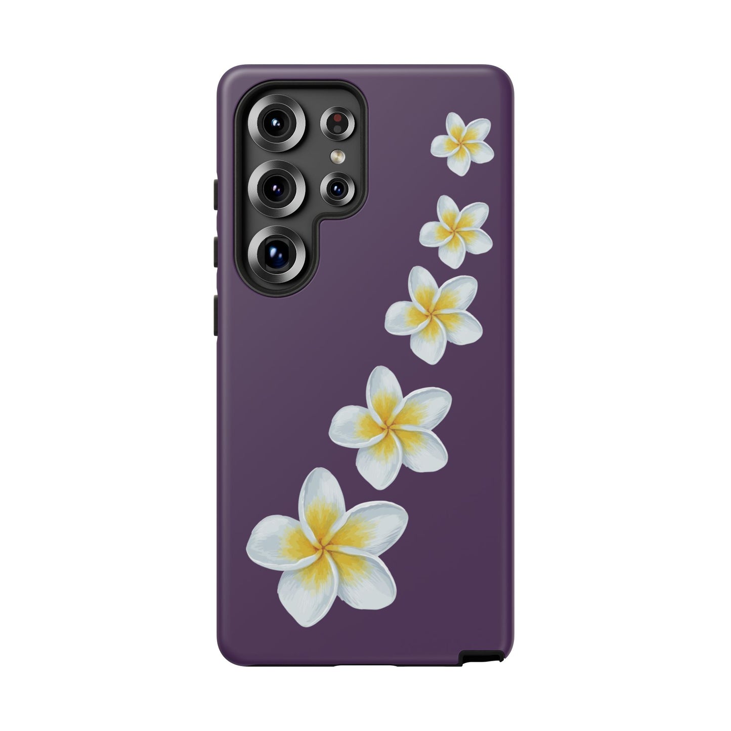 Flower Me Purple Durable Phone Case