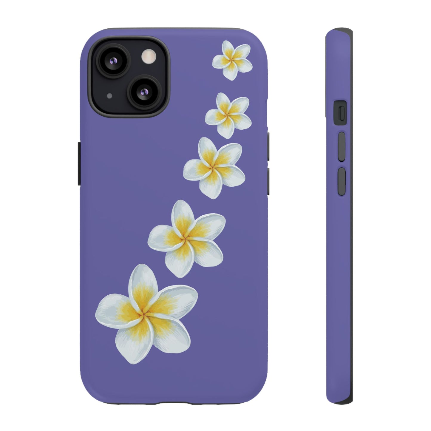 Flower Me Indigo Durable Phone Case