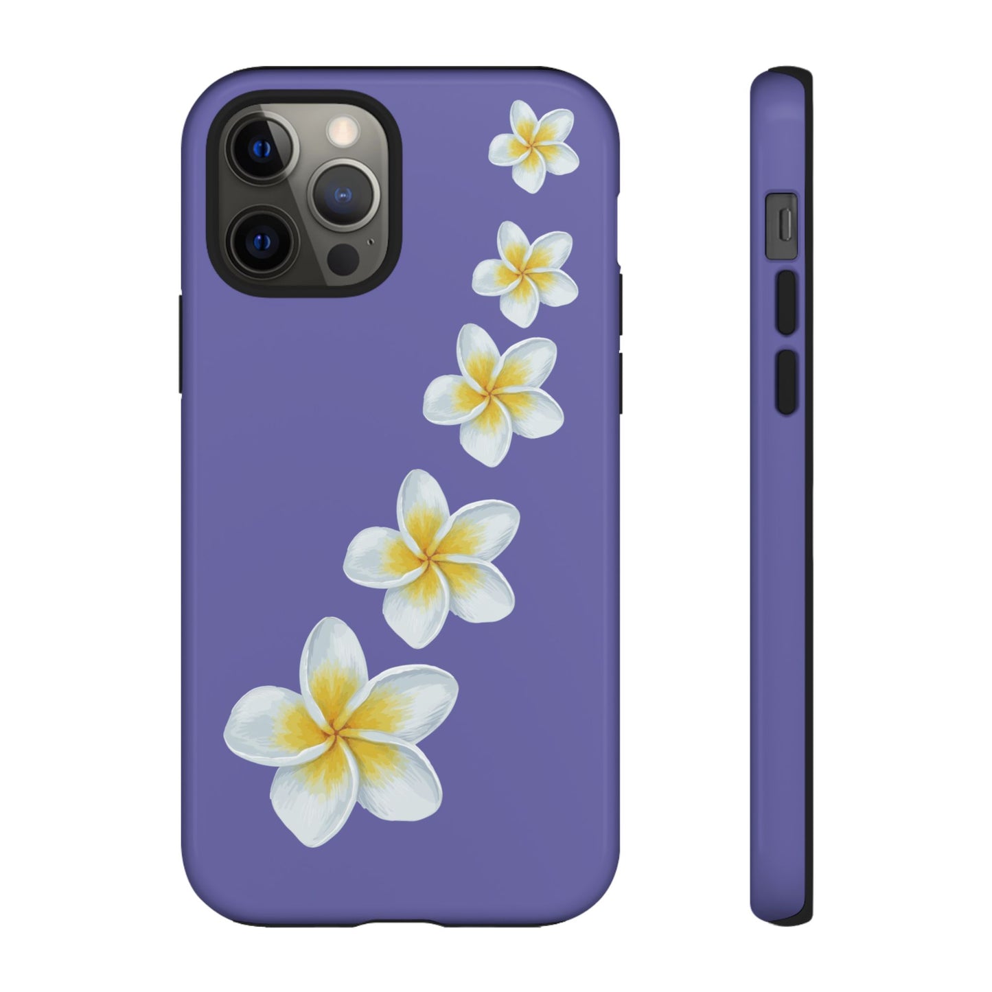 Flower Me Indigo Durable Phone Case