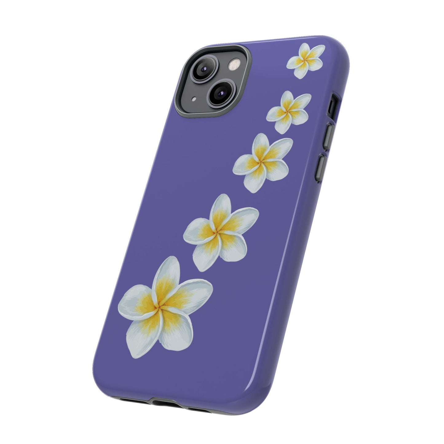 Flower Me Indigo Durable Phone Case