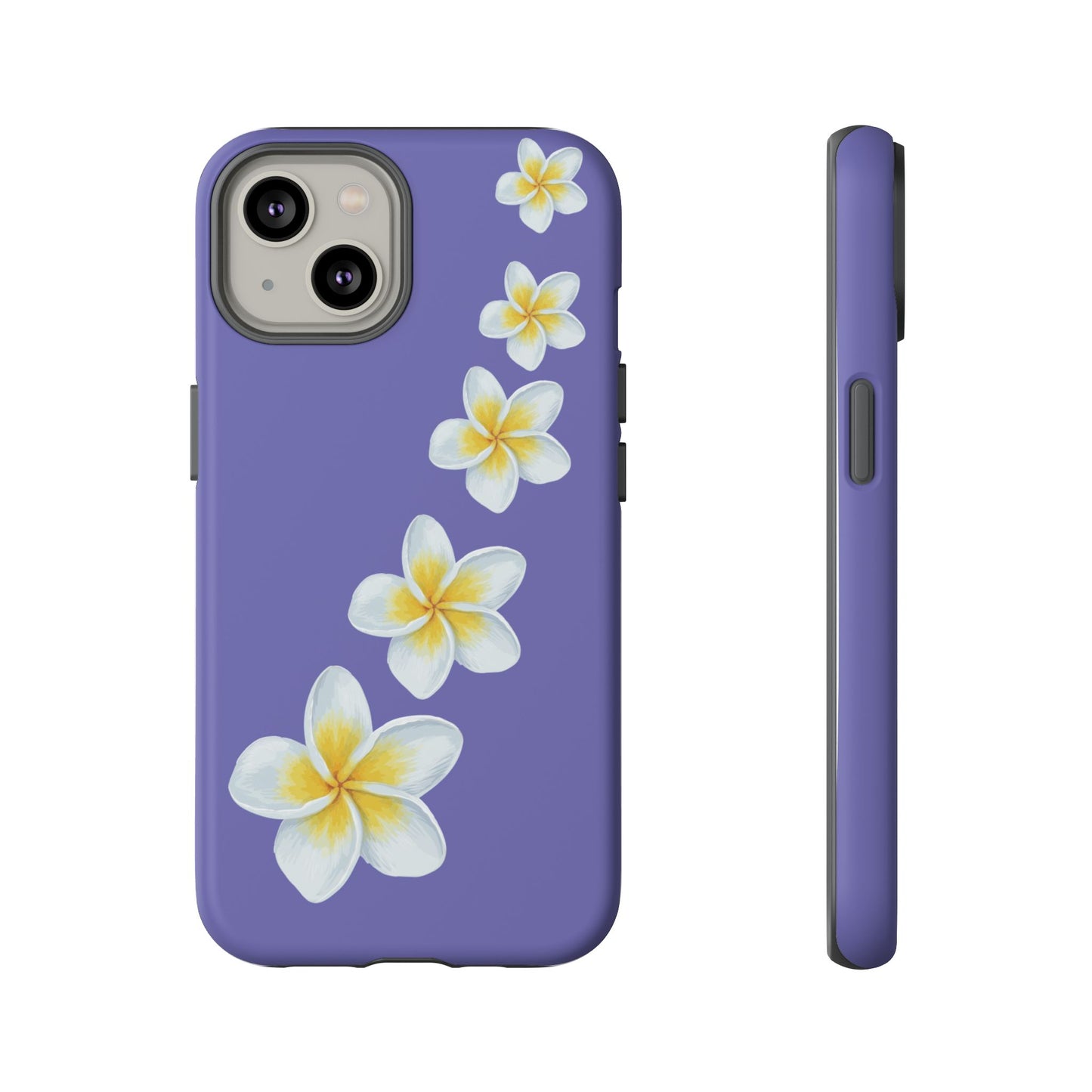 Flower Me Indigo Durable Phone Case