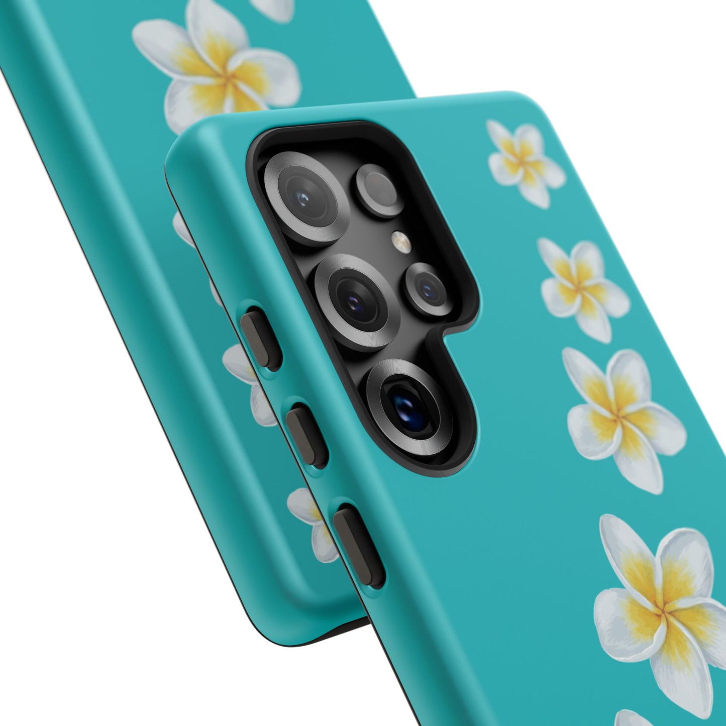 Flower Me Blue Durable Phone Case