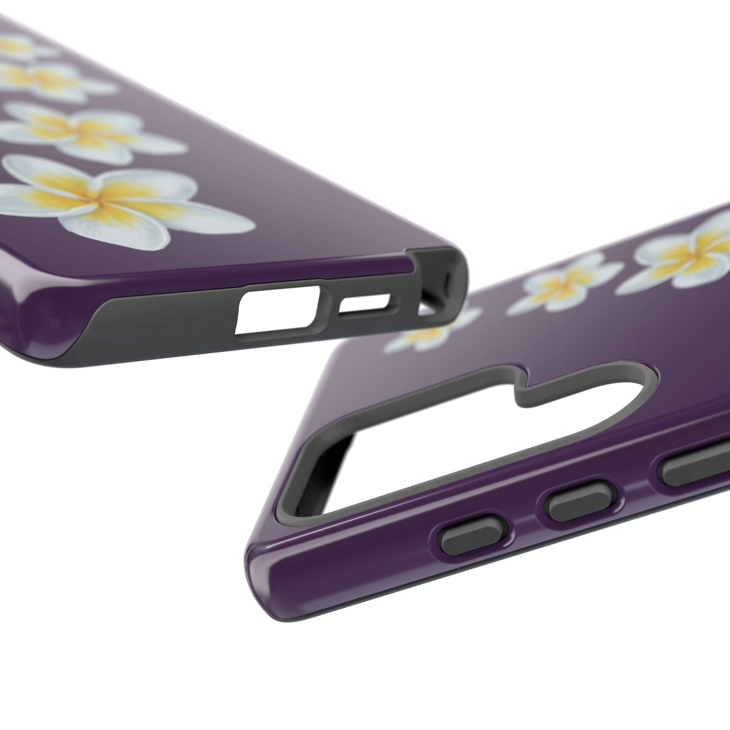 Flower Me Purple Durable Phone Case