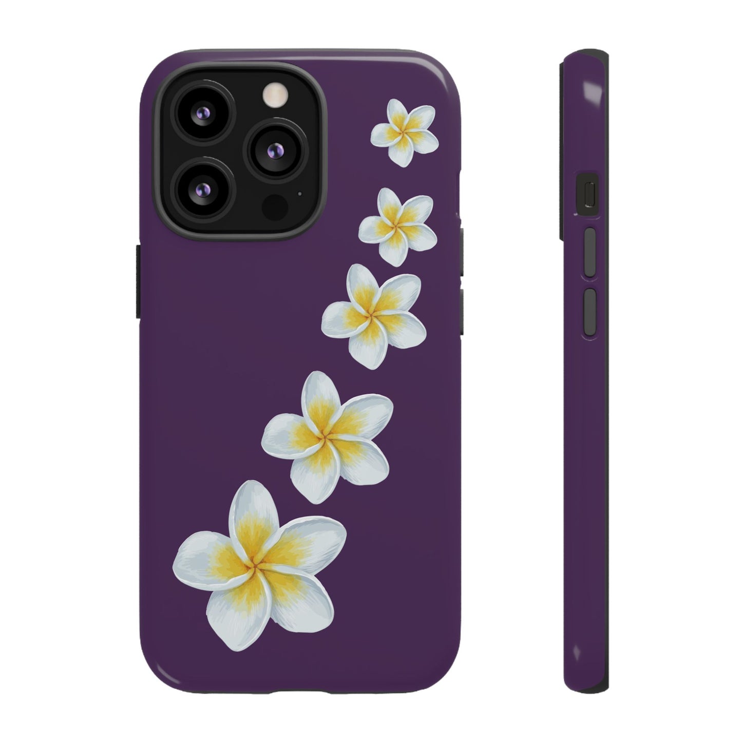 Flower Me Purple Durable Phone Case