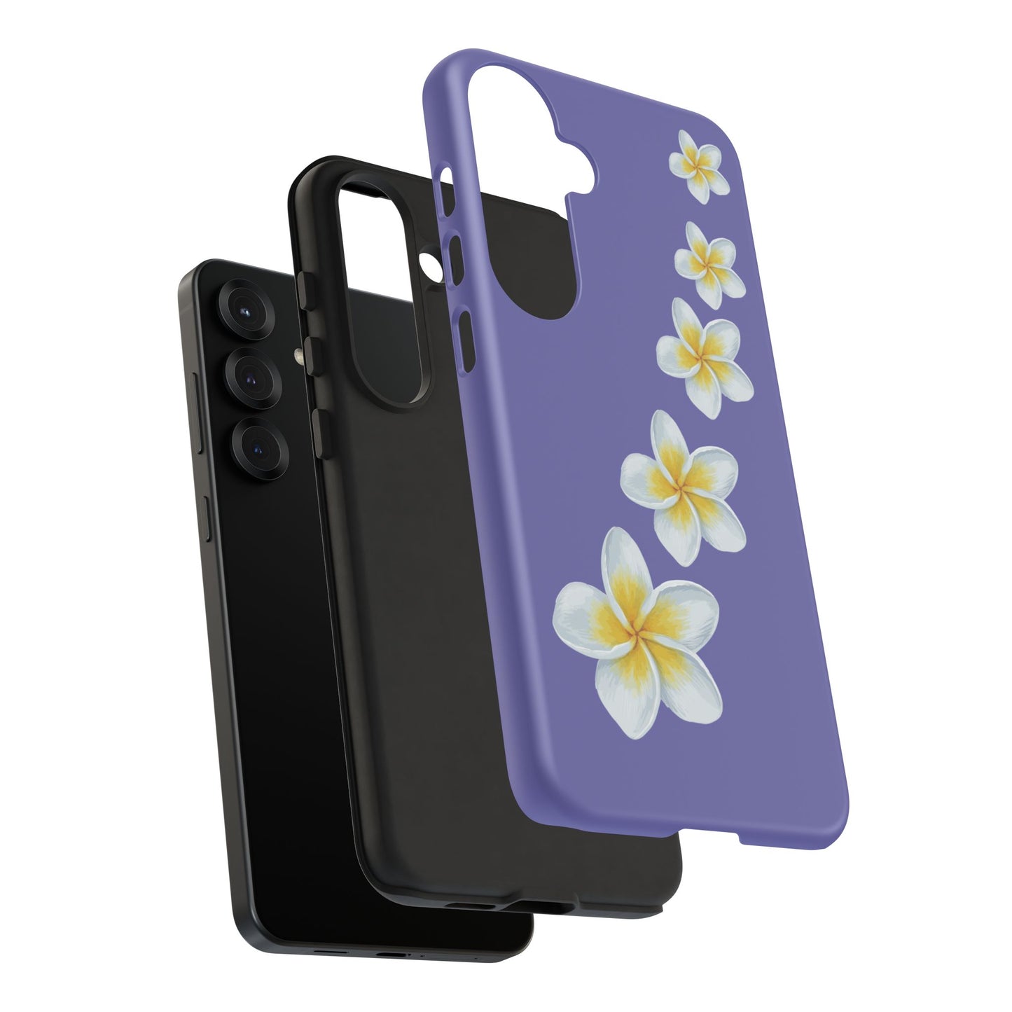 Flower Me Indigo Durable Phone Case