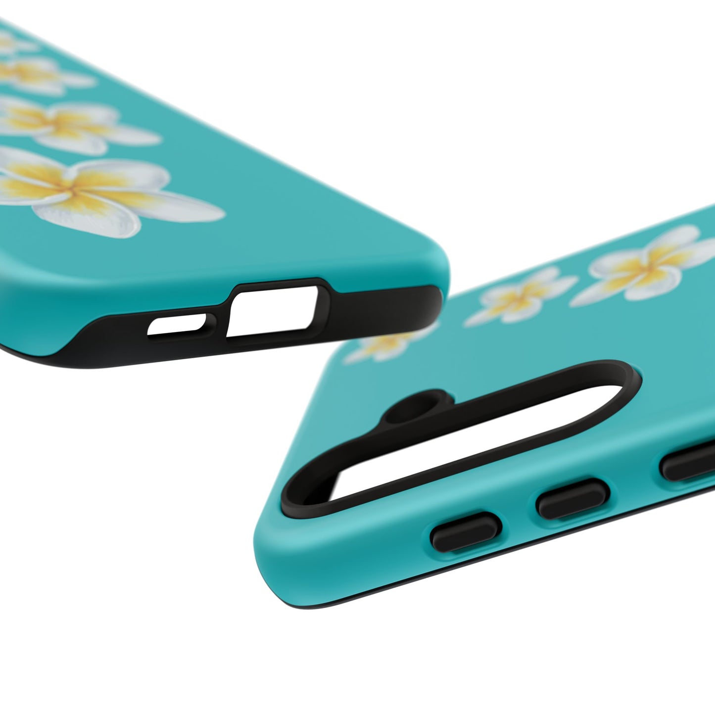 Flower Me Blue Durable Phone Case