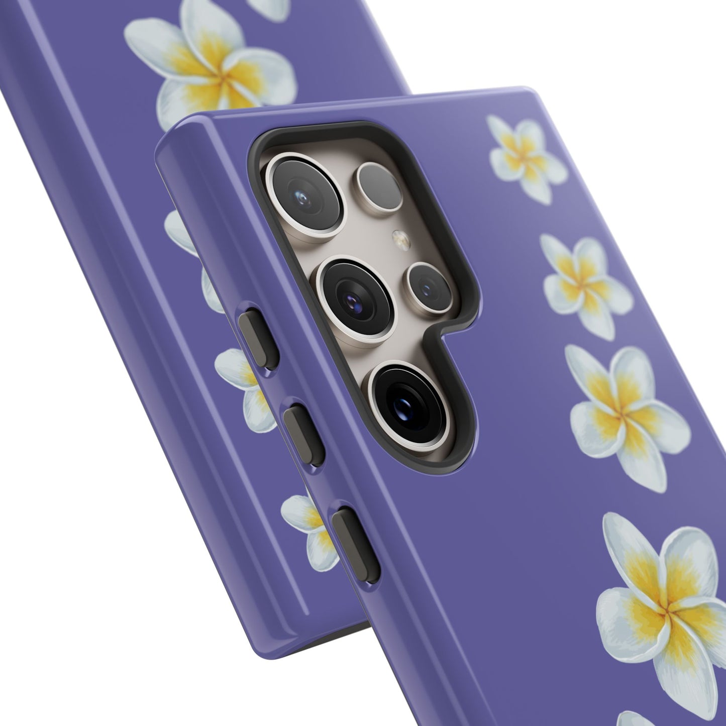 Flower Me Indigo Durable Phone Case
