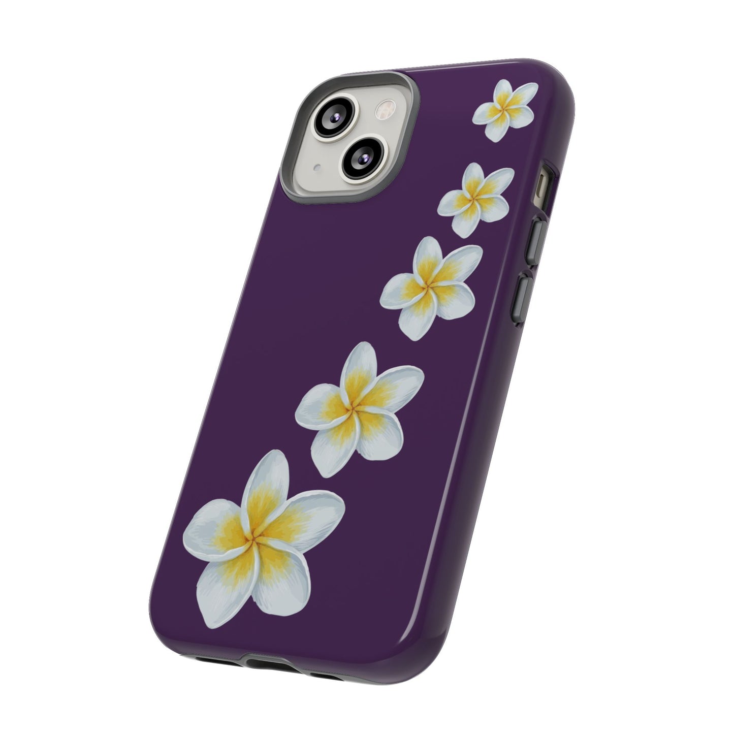 Flower Me Purple Durable Phone Case