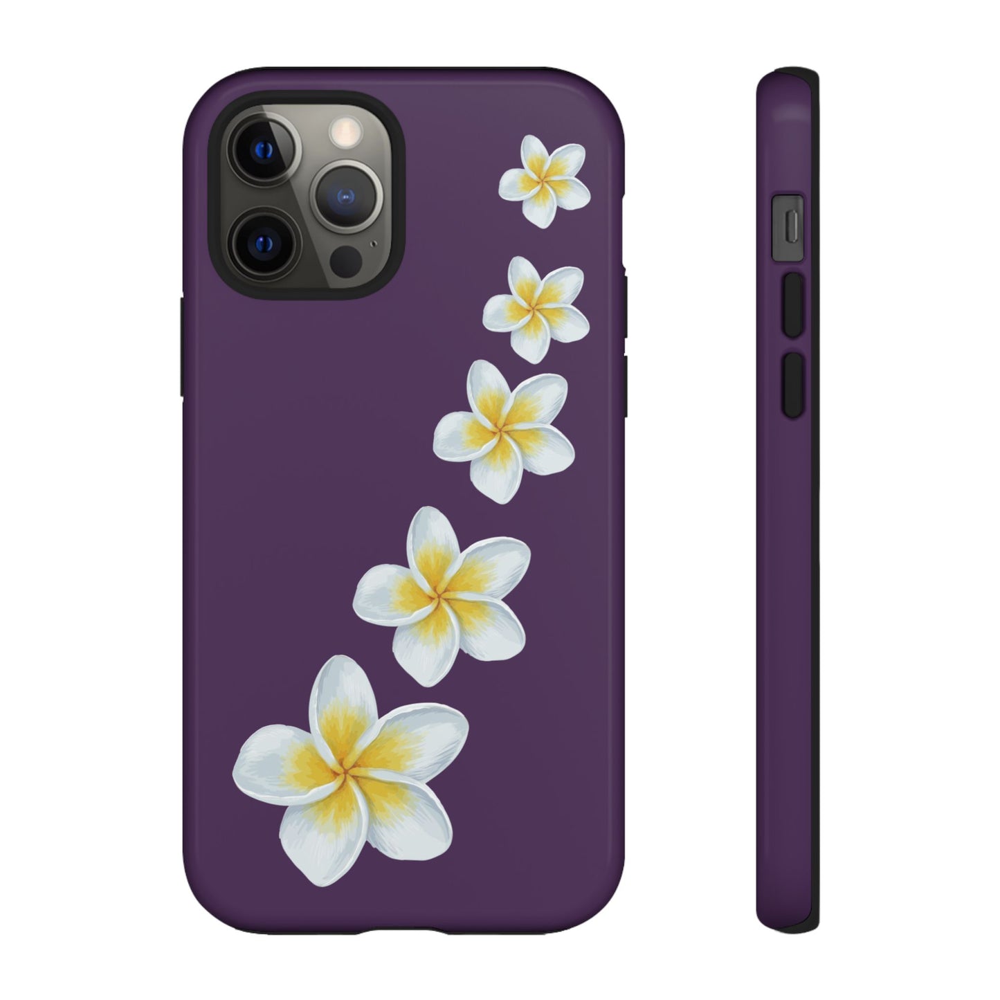 Flower Me Purple Durable Phone Case