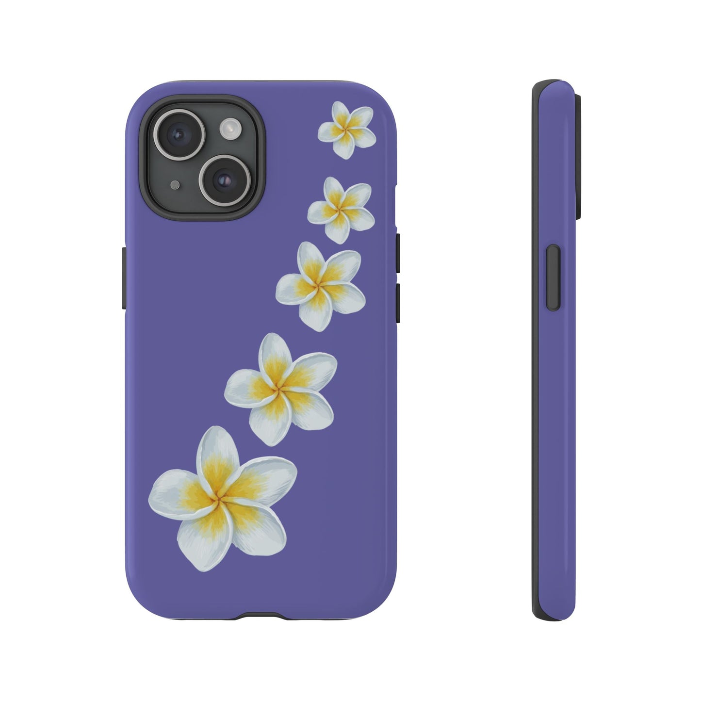 Flower Me Indigo Durable Phone Case