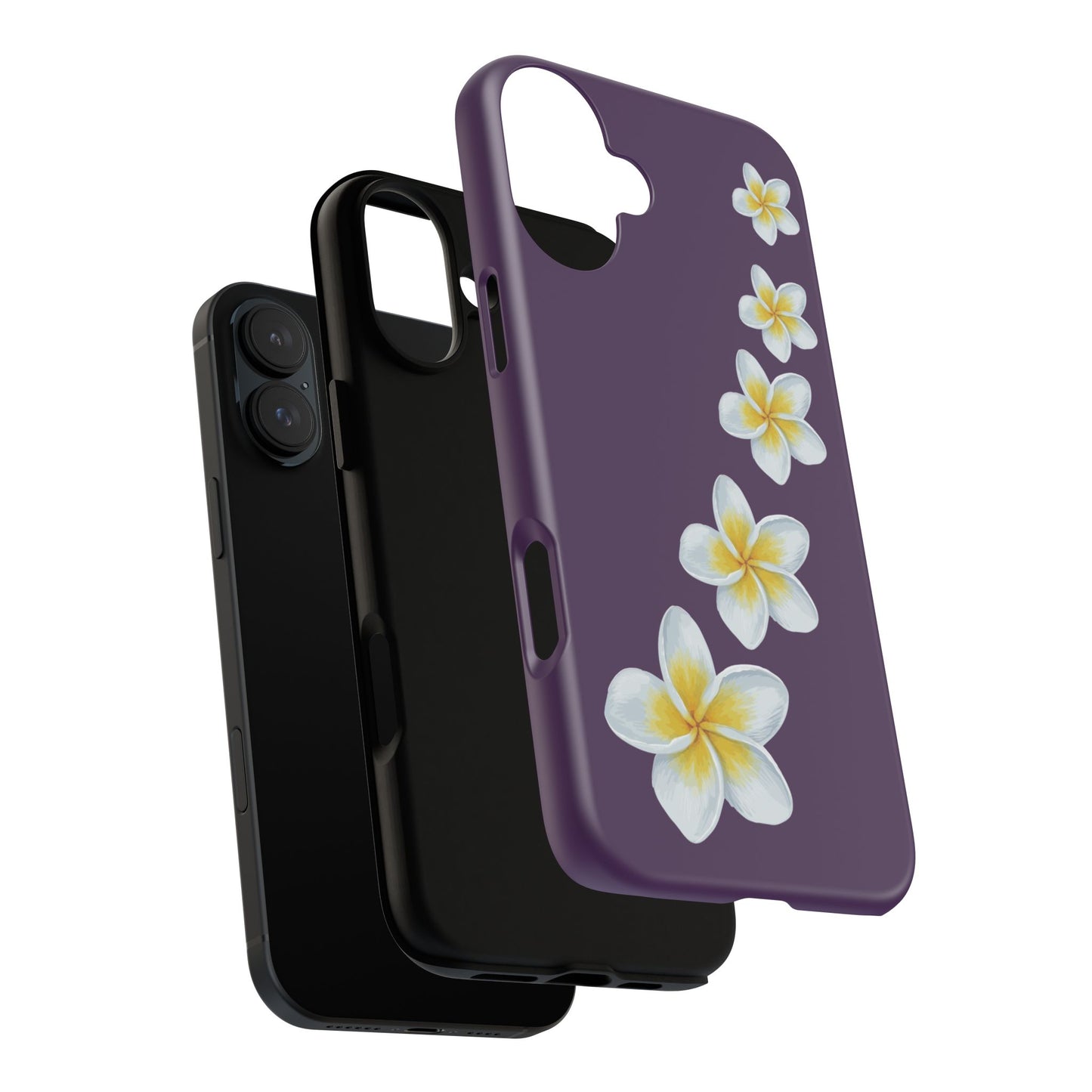 Flower Me Purple Durable Phone Case