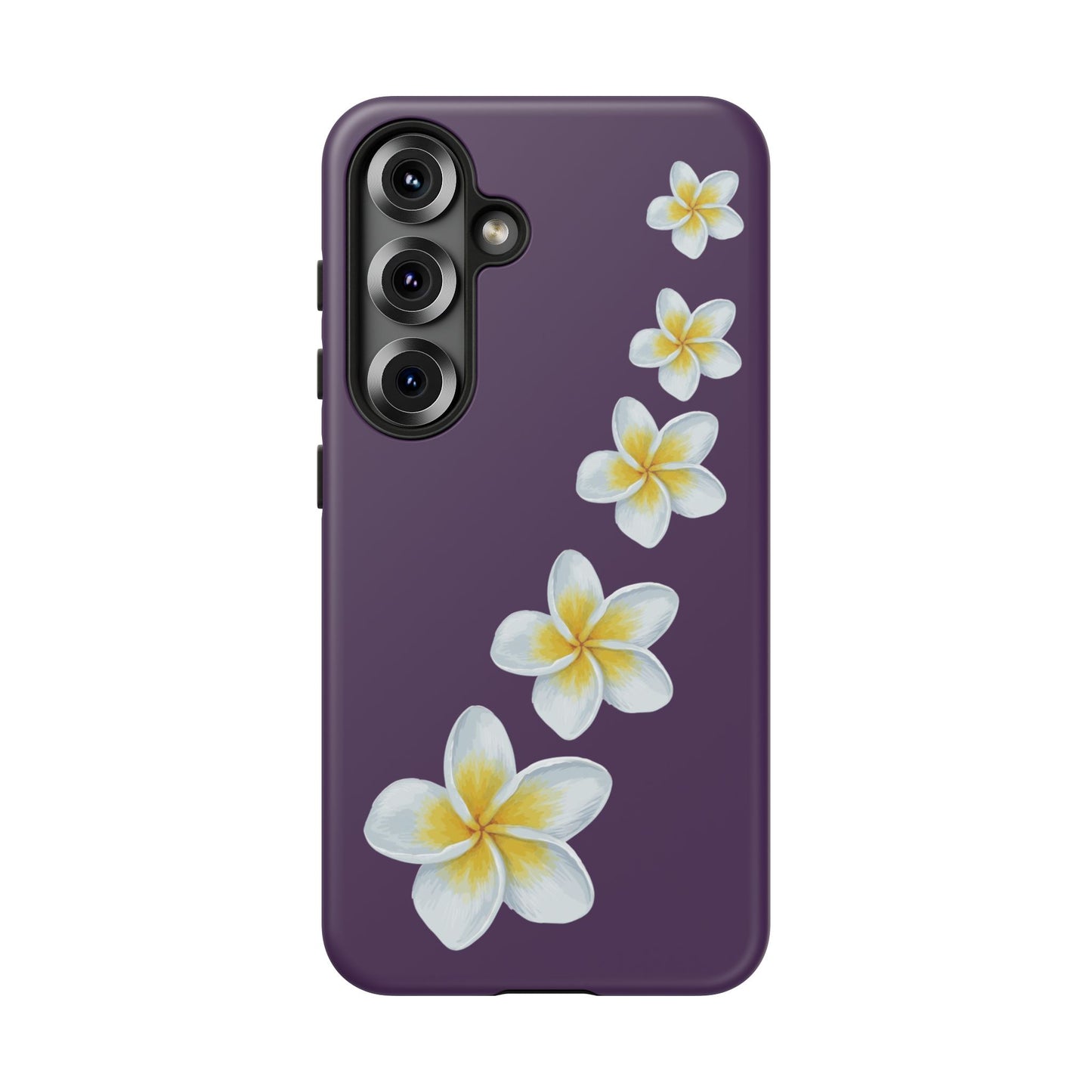 Flower Me Purple Durable Phone Case