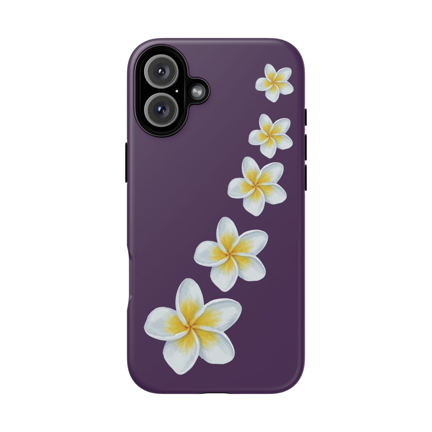 Flower Me Purple Durable Phone Case