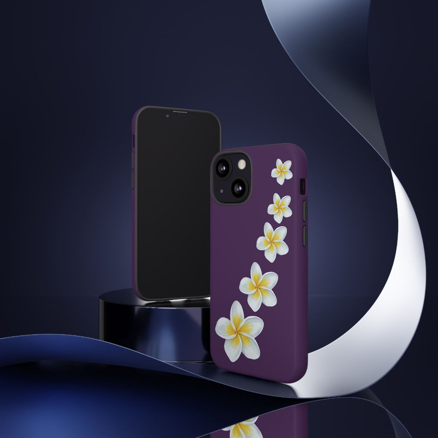 Flower Me Purple Durable Phone Case