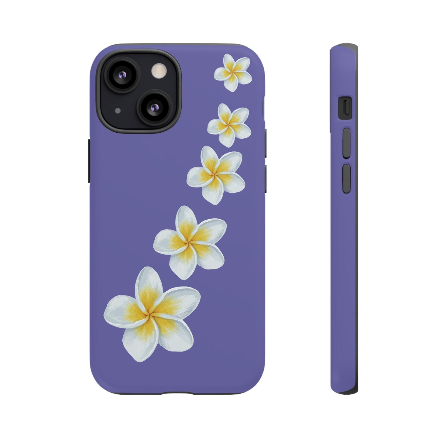 Flower Me Indigo Durable Phone Case