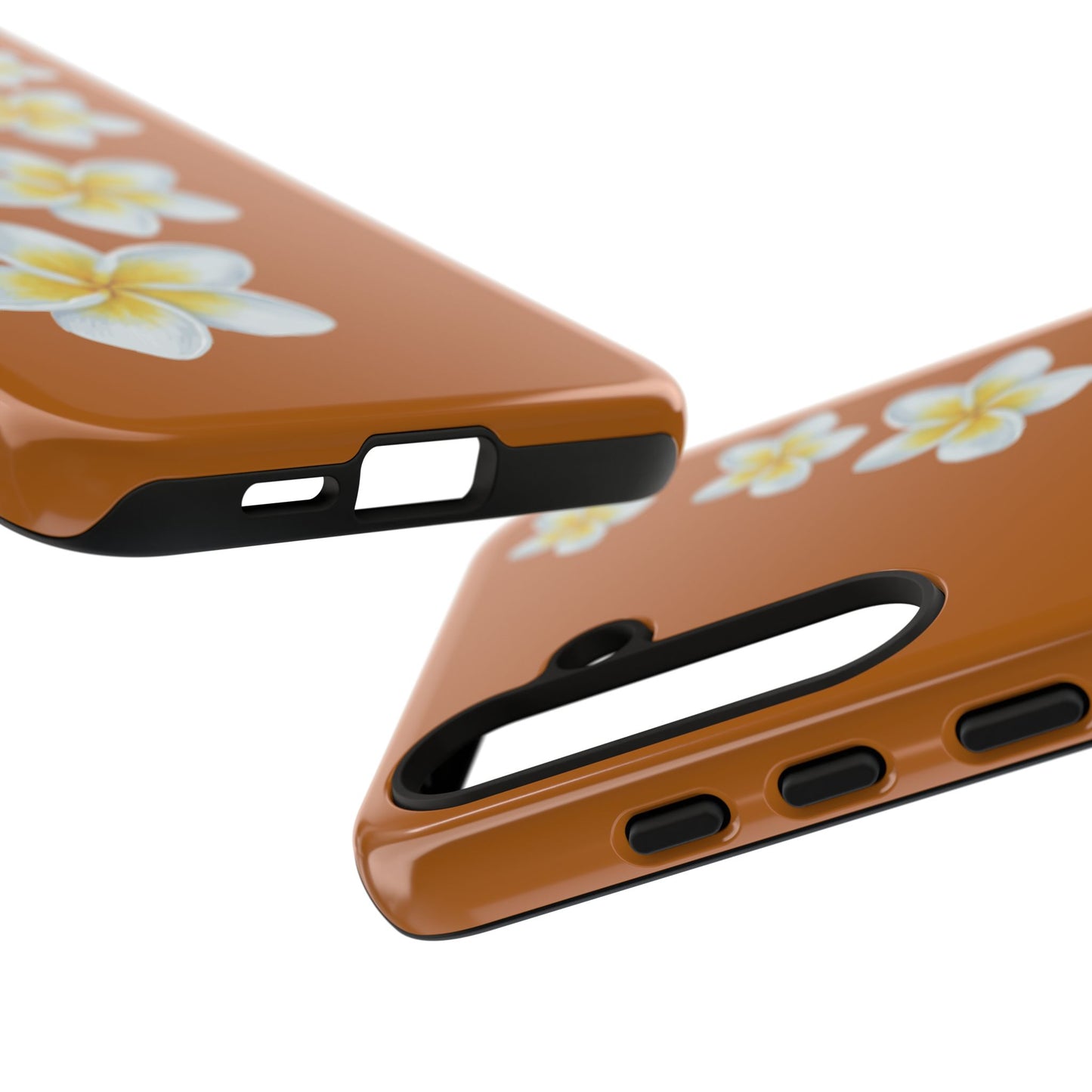 Flower Me Orange Durable Phone Cases