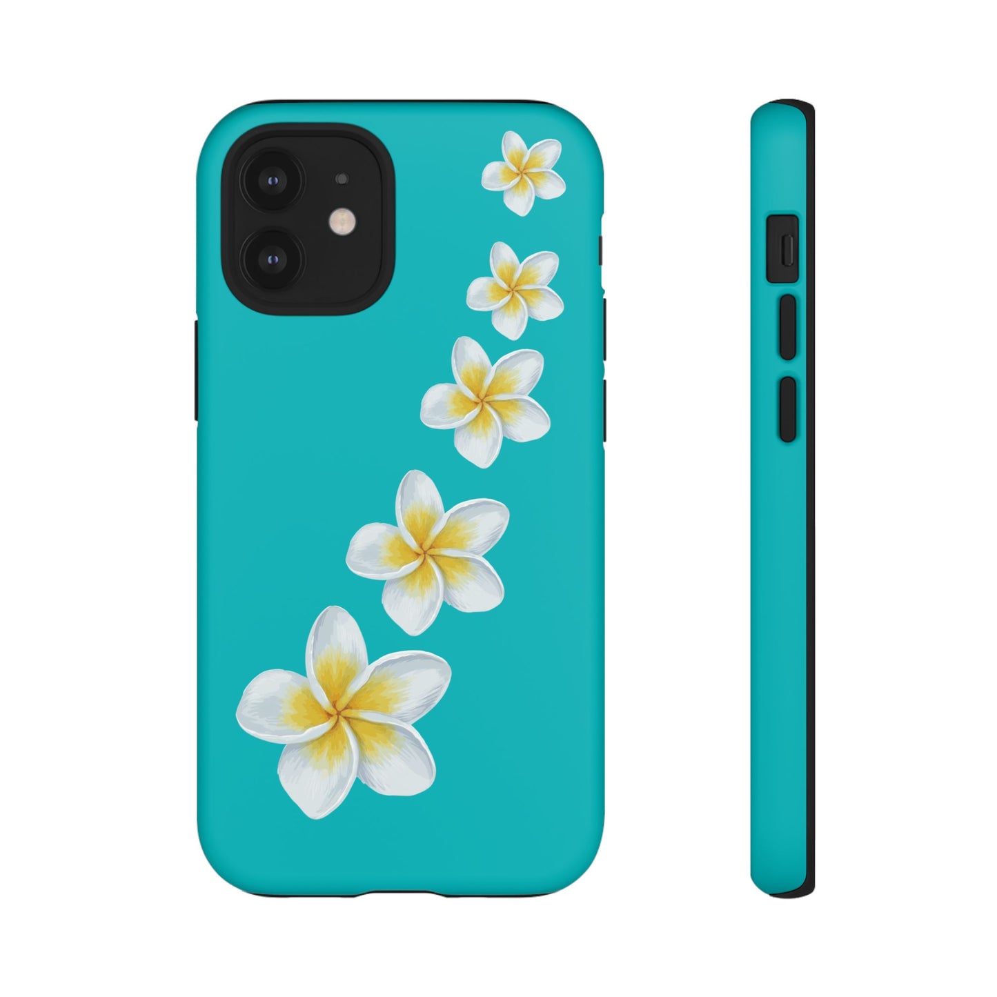 Flower Me Blue Durable Phone Case