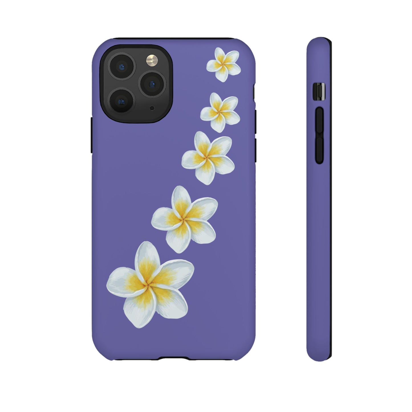 Flower Me Indigo Durable Phone Case