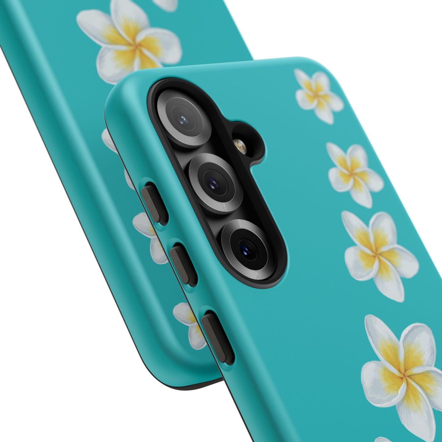Flower Me Blue Durable Phone Case