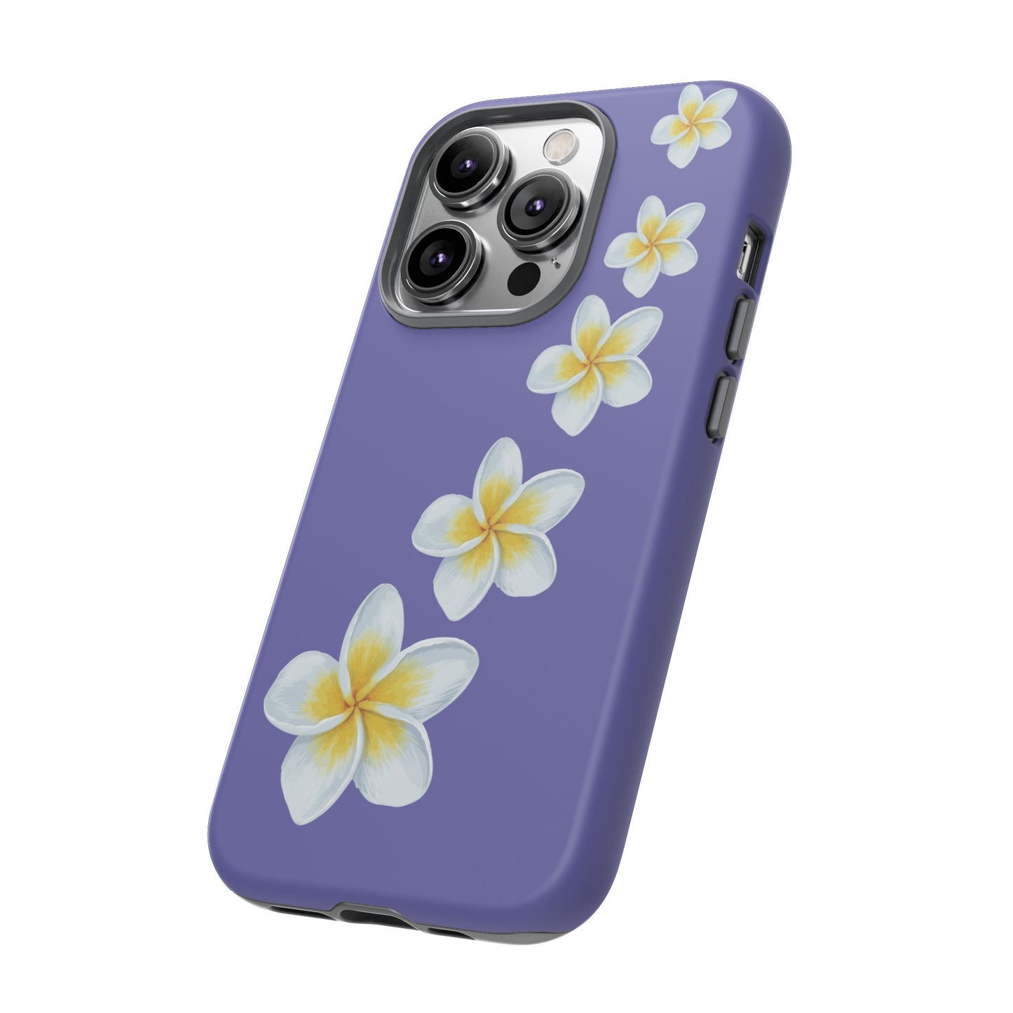Flower Me Indigo Durable Phone Case