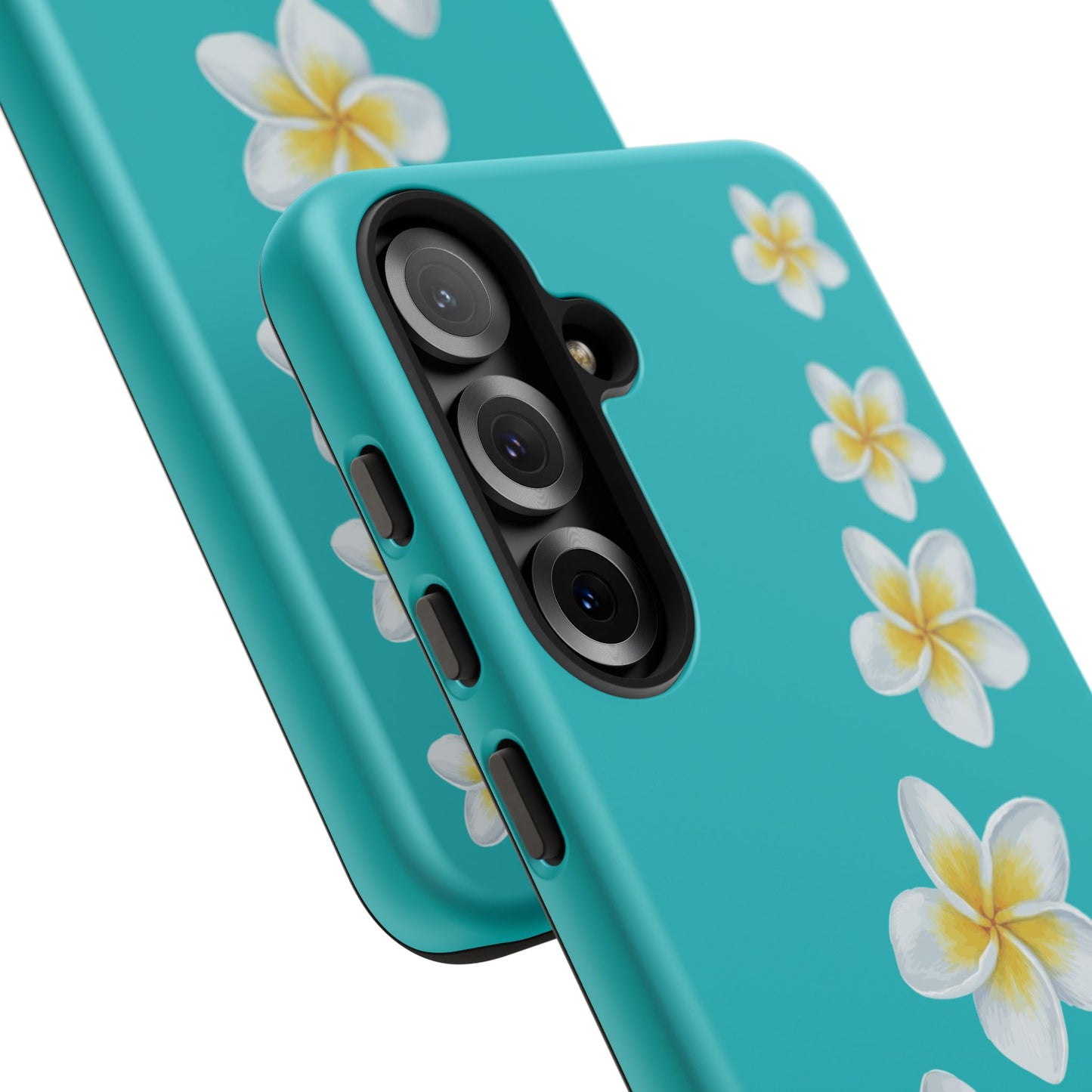 Flower Me Blue Durable Phone Case