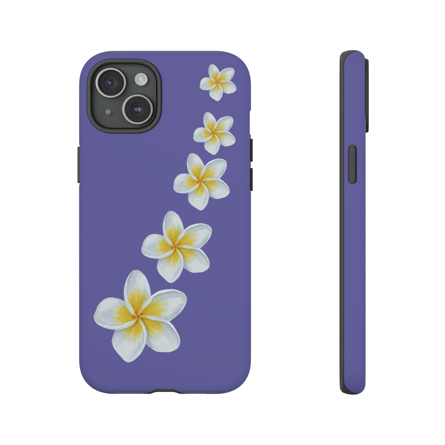 Flower Me Indigo Durable Phone Case