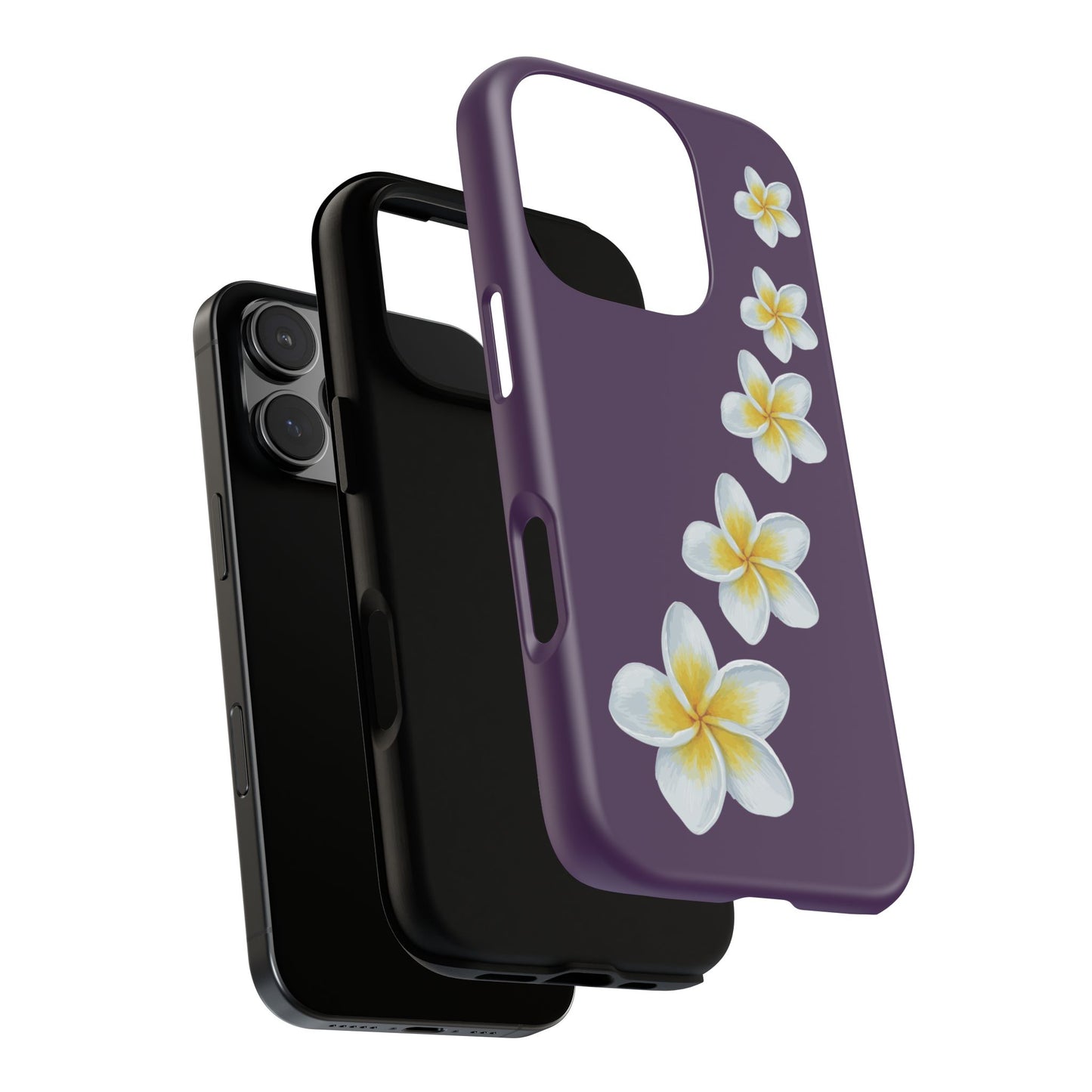 Flower Me Purple Durable Phone Case