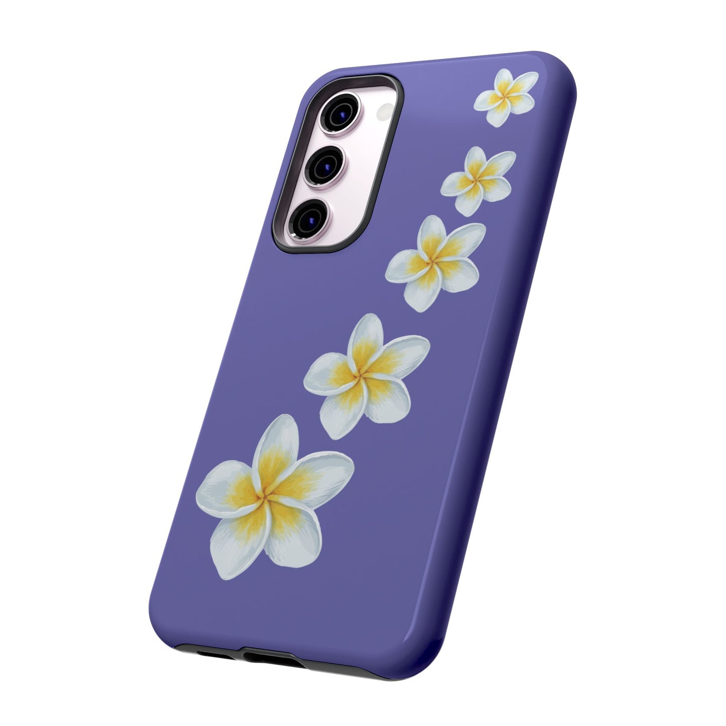 Flower Me Indigo Durable Phone Case