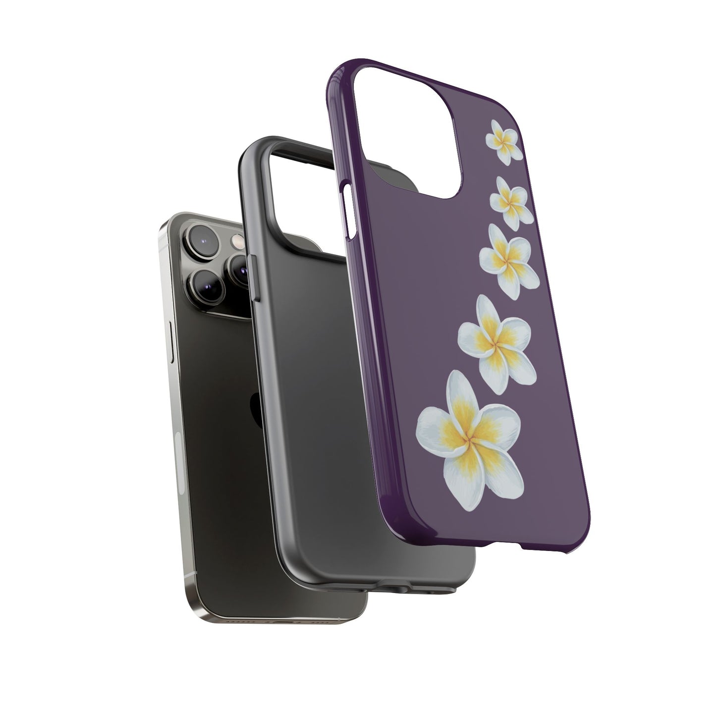 Flower Me Purple Durable Phone Case