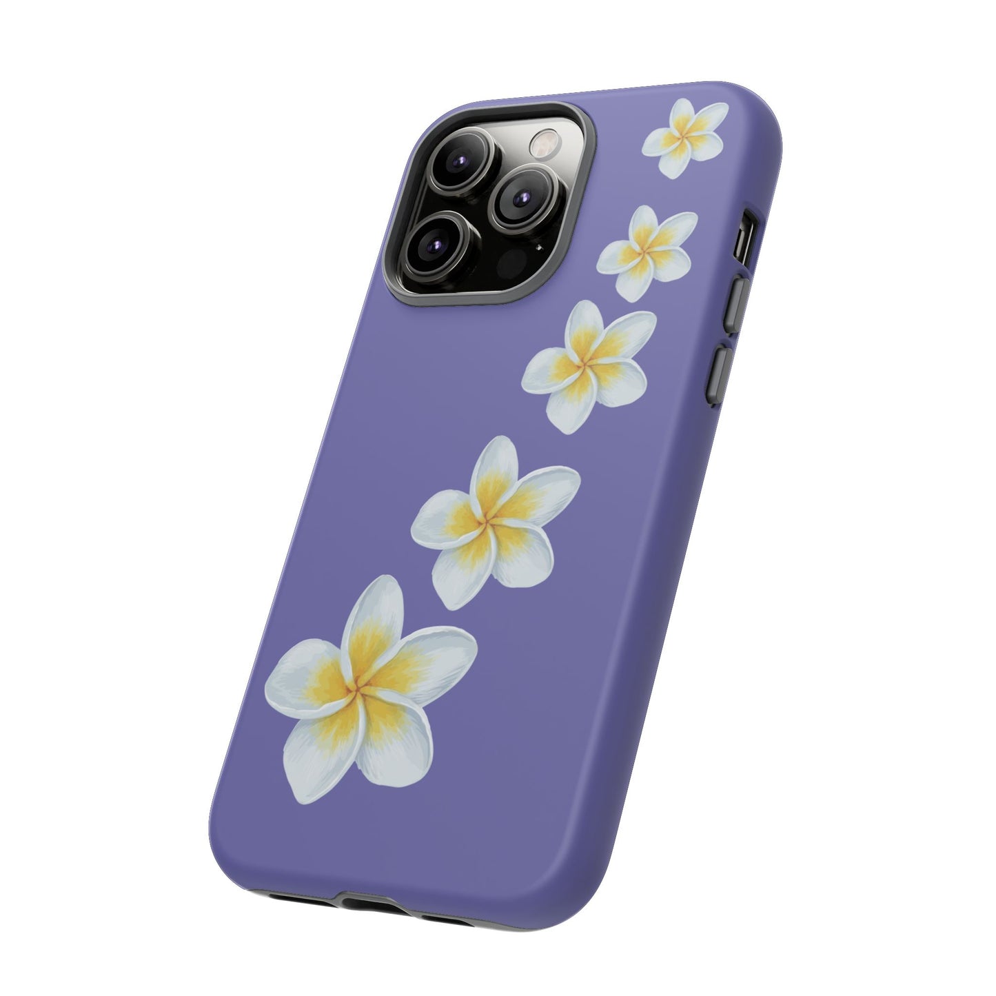 Flower Me Indigo Durable Phone Case