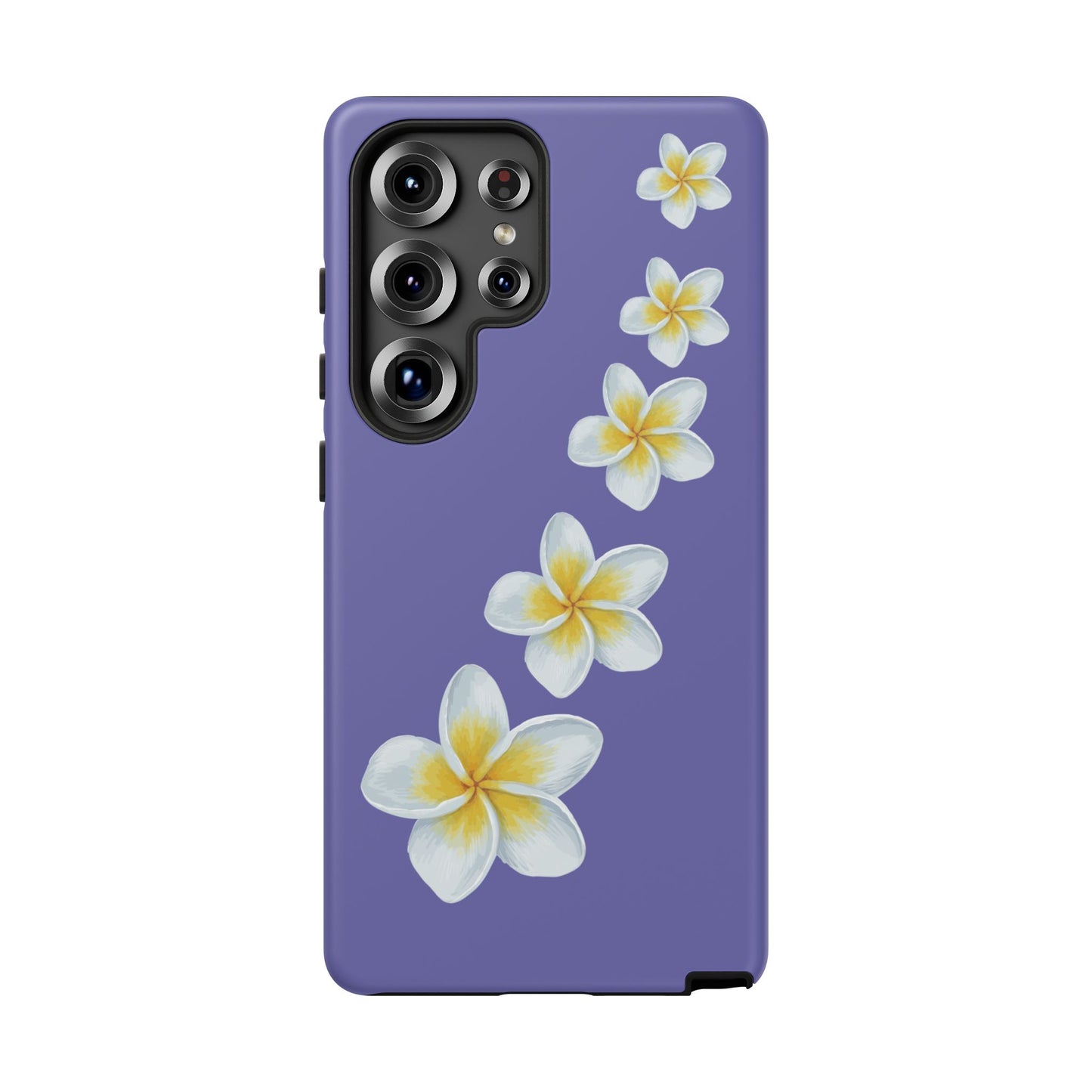 Flower Me Indigo Durable Phone Case
