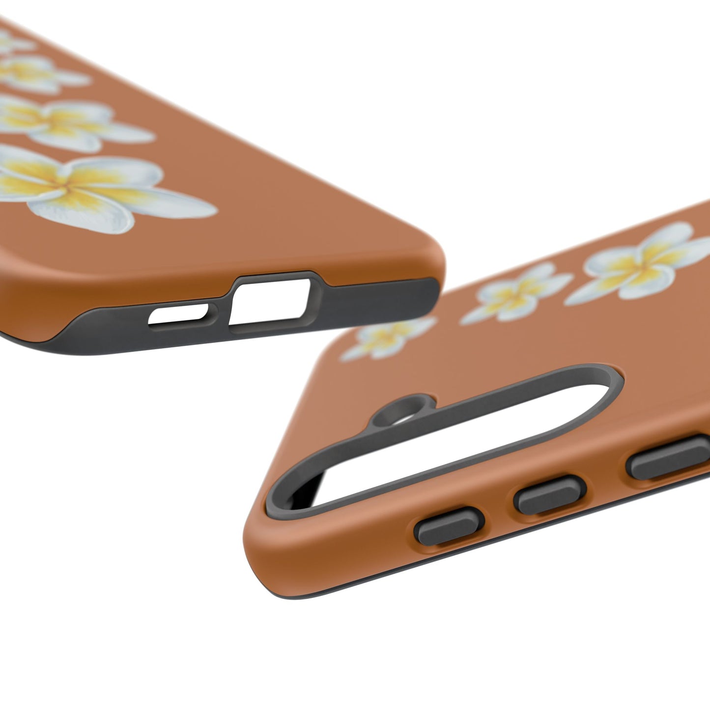 Flower Me Orange Durable Phone Cases