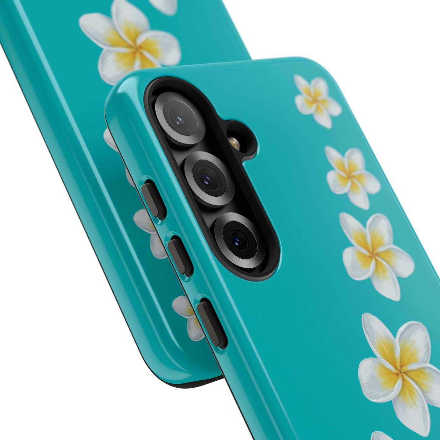 Flower Me Blue Durable Phone Case