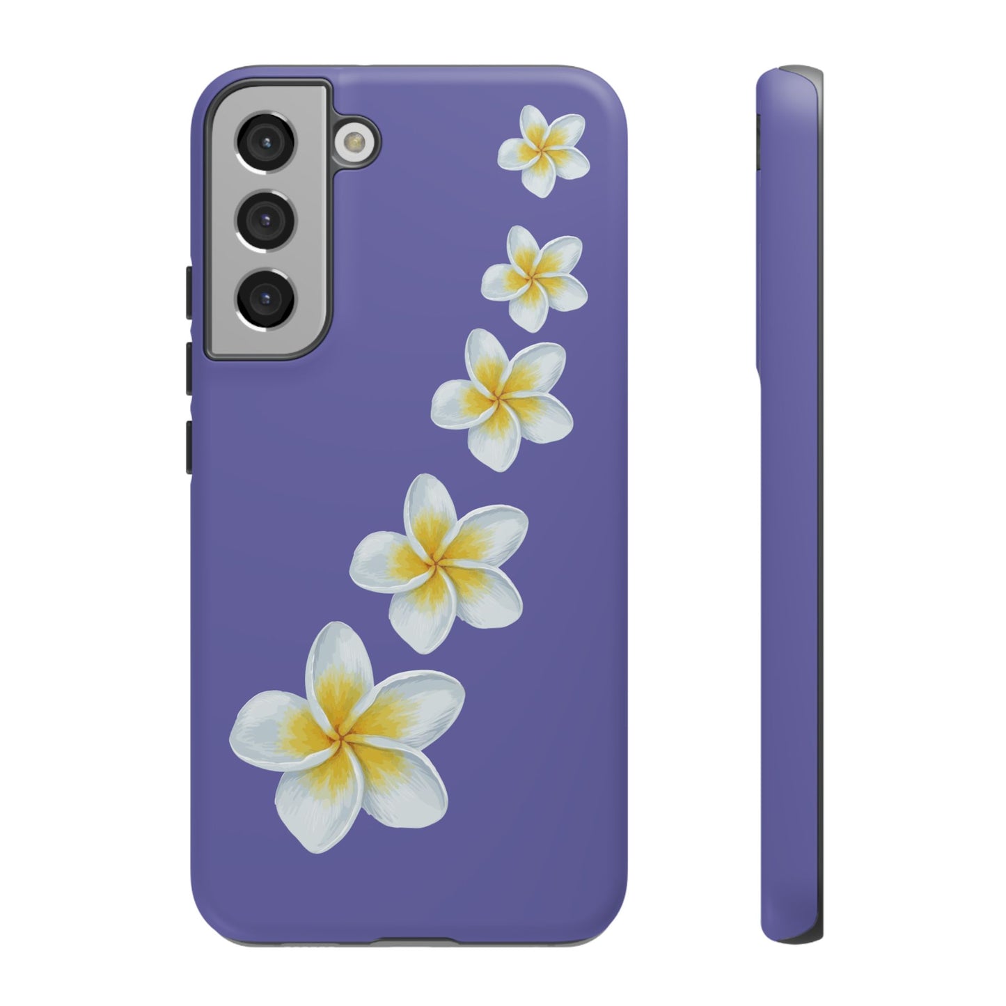 Flower Me Indigo Durable Phone Case