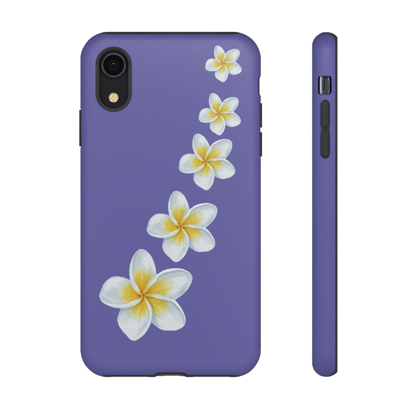 Flower Me Indigo Durable Phone Case