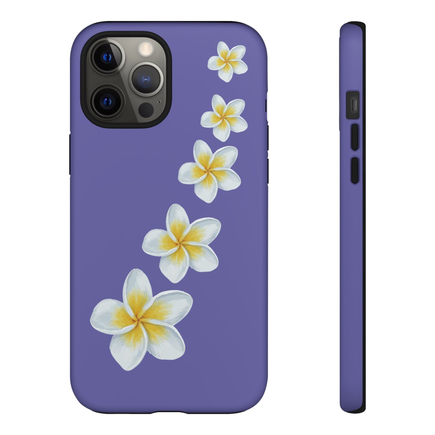Flower Me Indigo Durable Phone Case