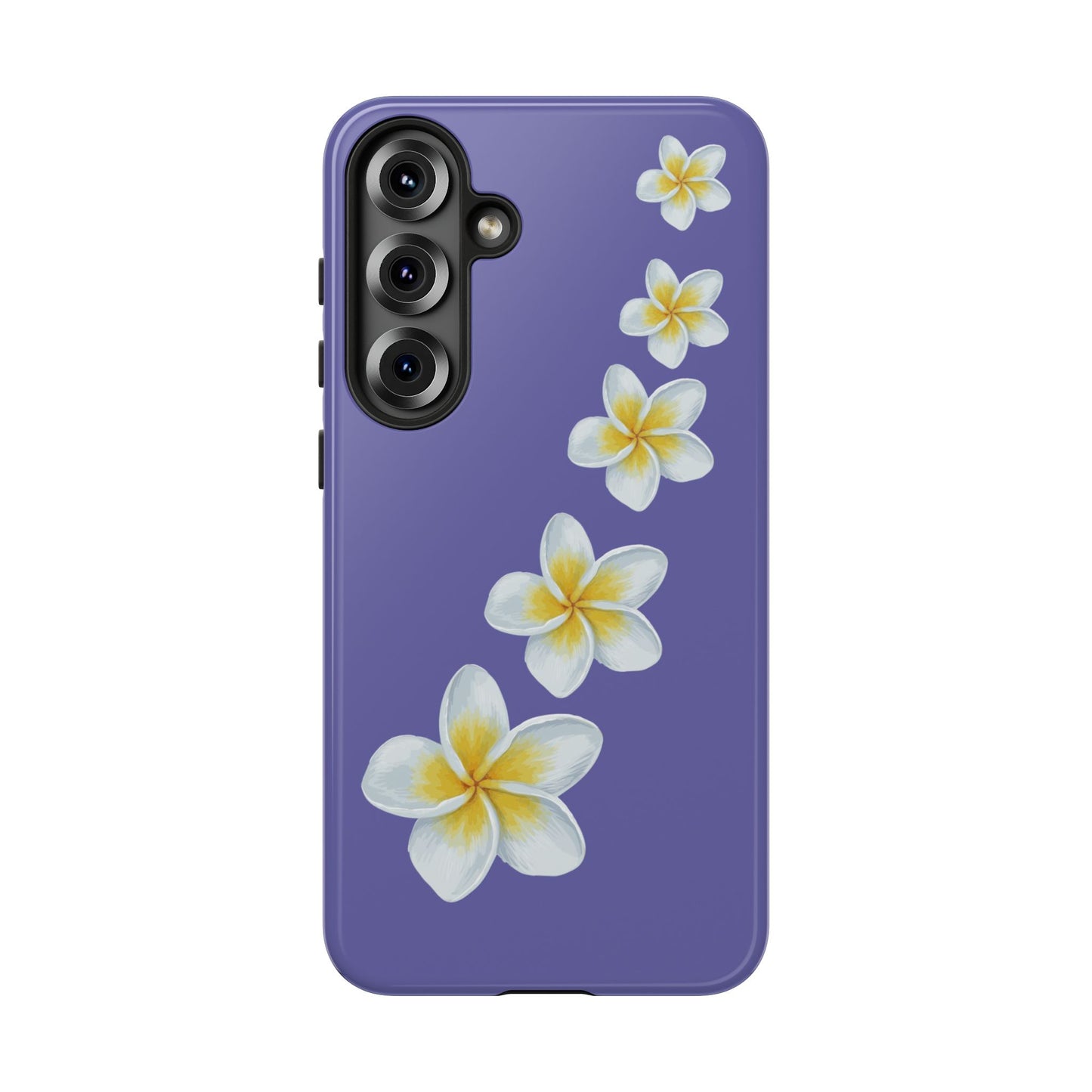 Flower Me Indigo Durable Phone Case